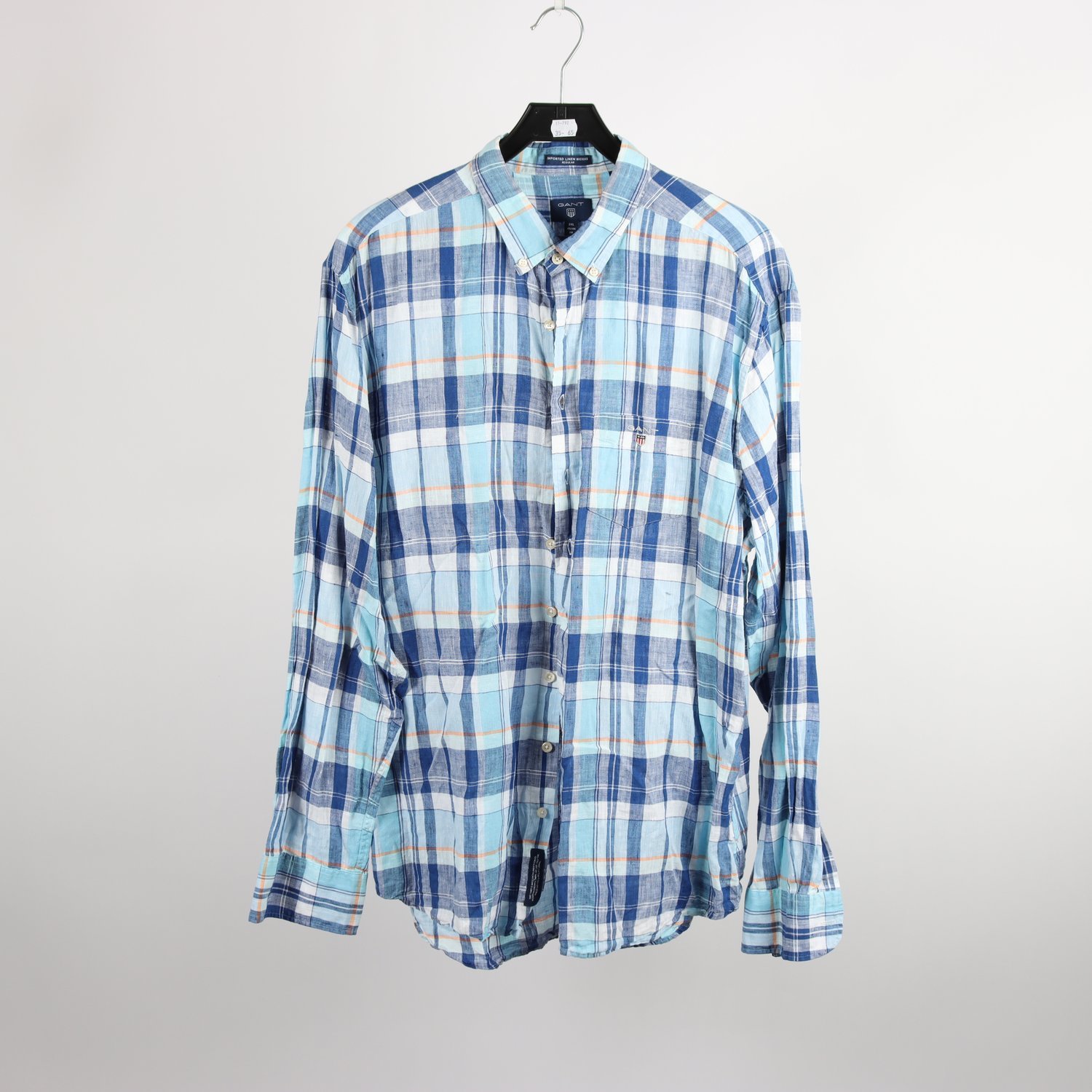 Linneskjorta, Gant, stl. 2XL