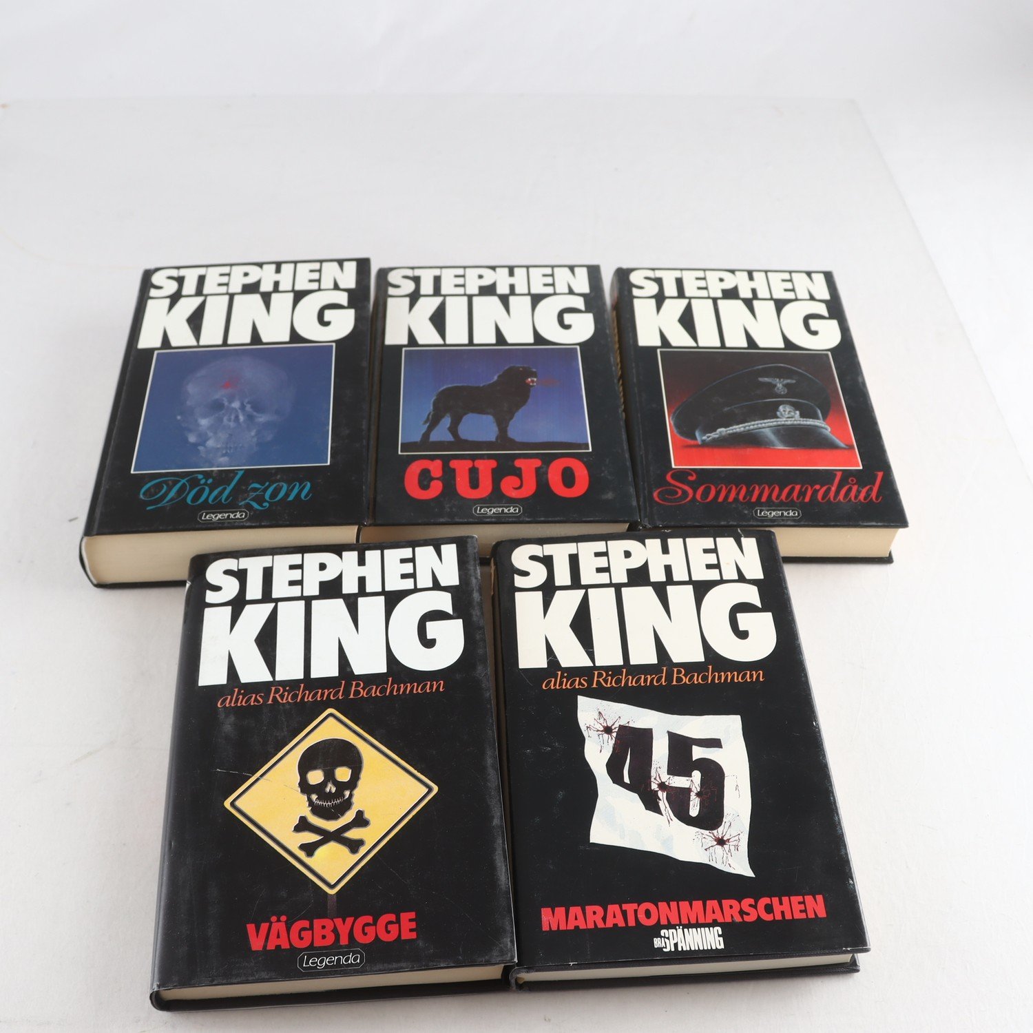 Stephen King, bokpaket med 5 volymer