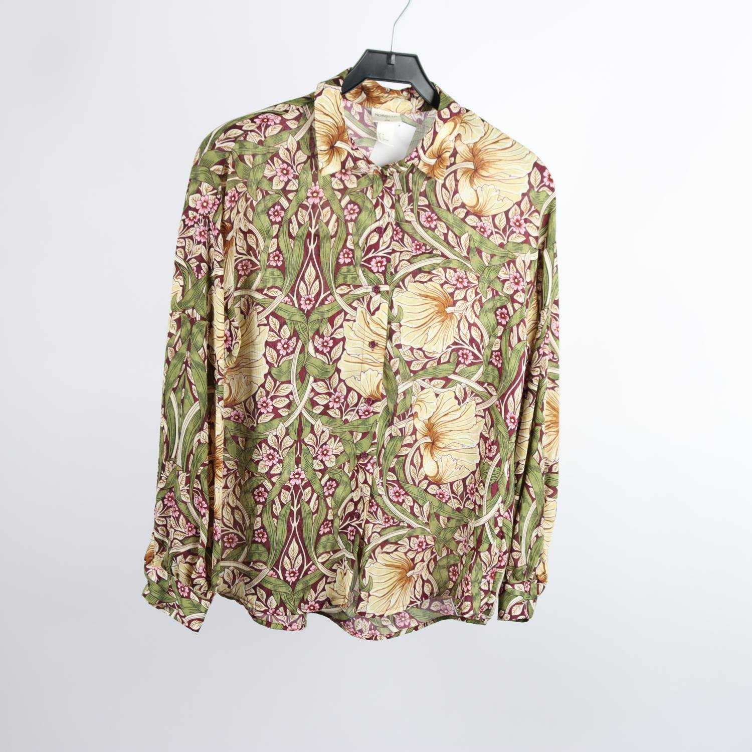 Blus, Morris & Co. x H&M, mönstrad, stl. 38
