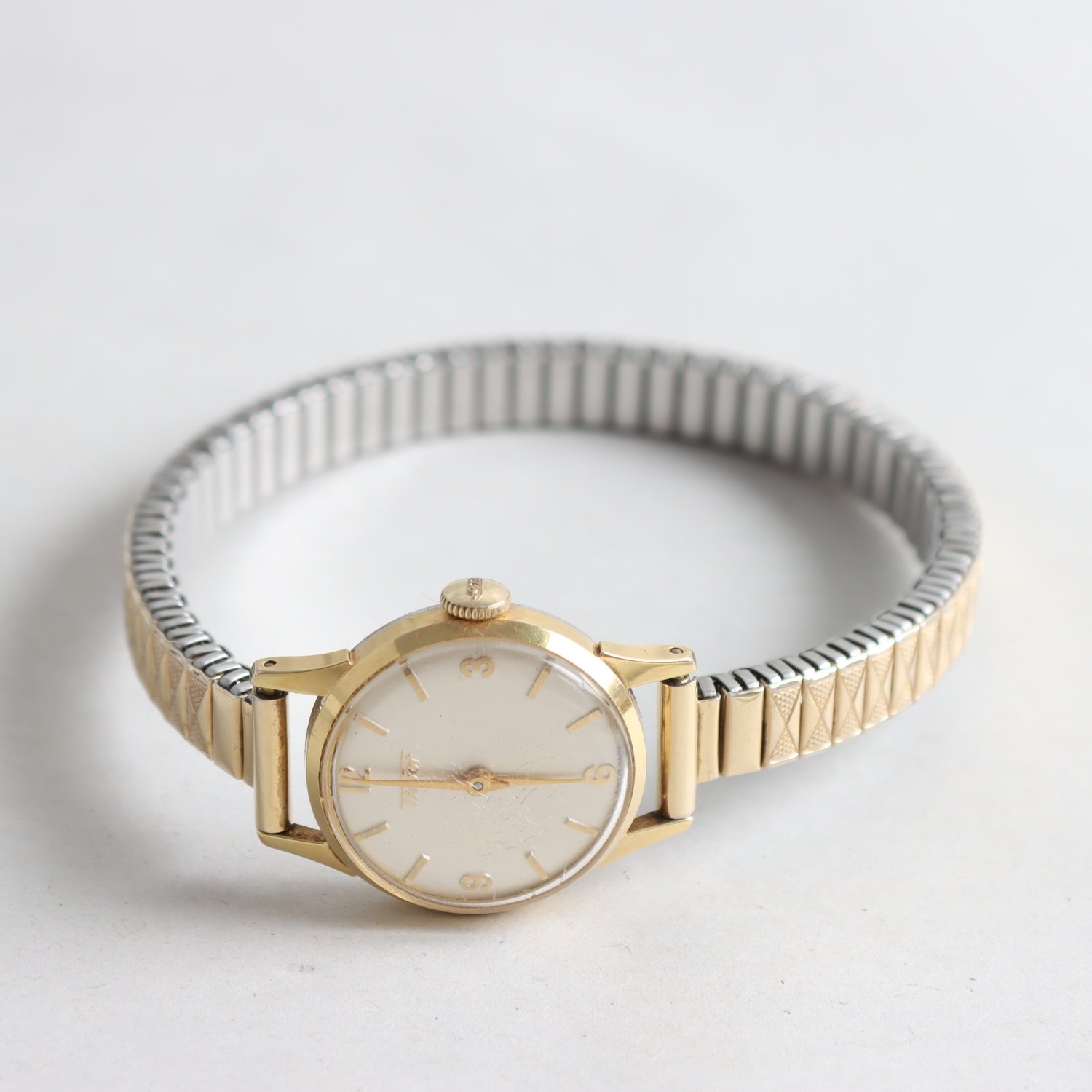 Armbandsur, dam, Tissot, manuell
