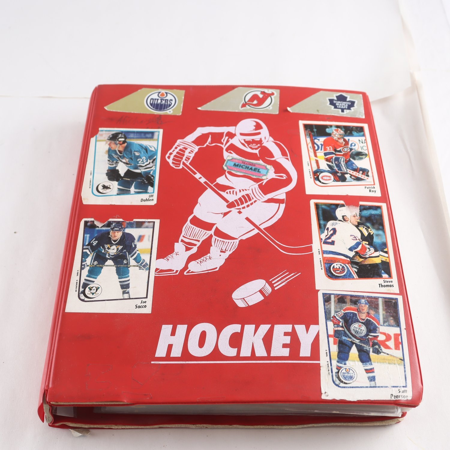 Hockeybilder, blandat i album.