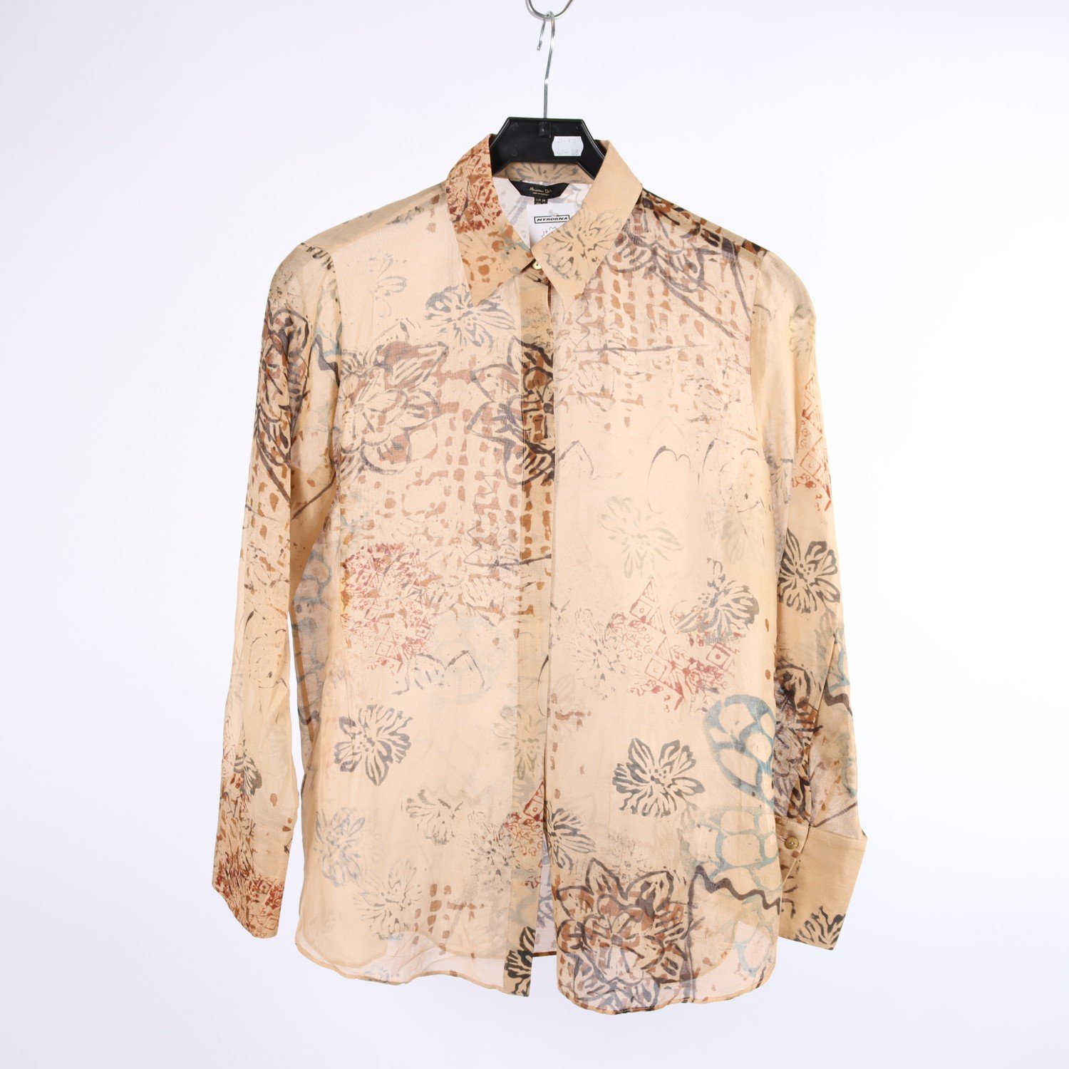 Blus, Massimo Dutti, mönstrad, stl. 38