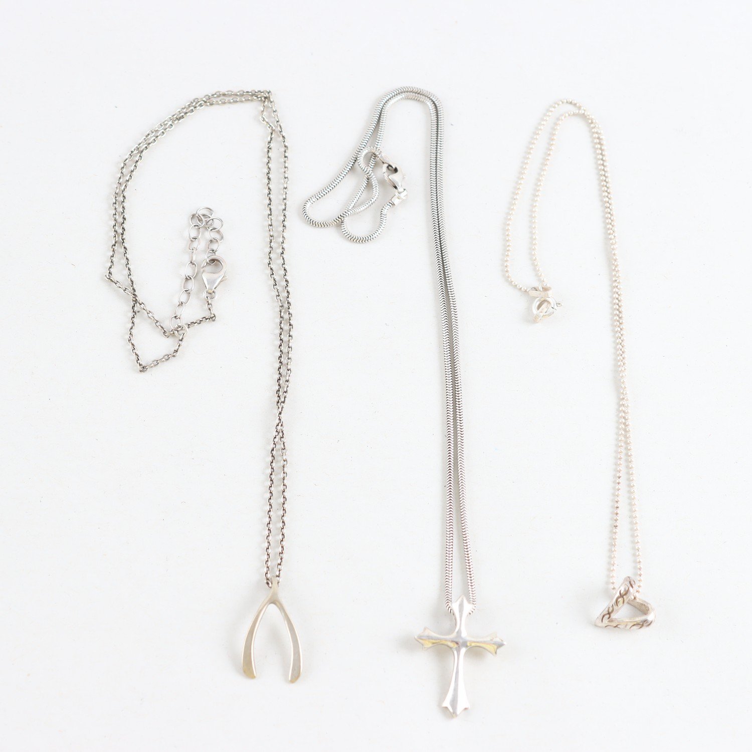 Halsband & Hängen, Silver, Brv: 15,7g