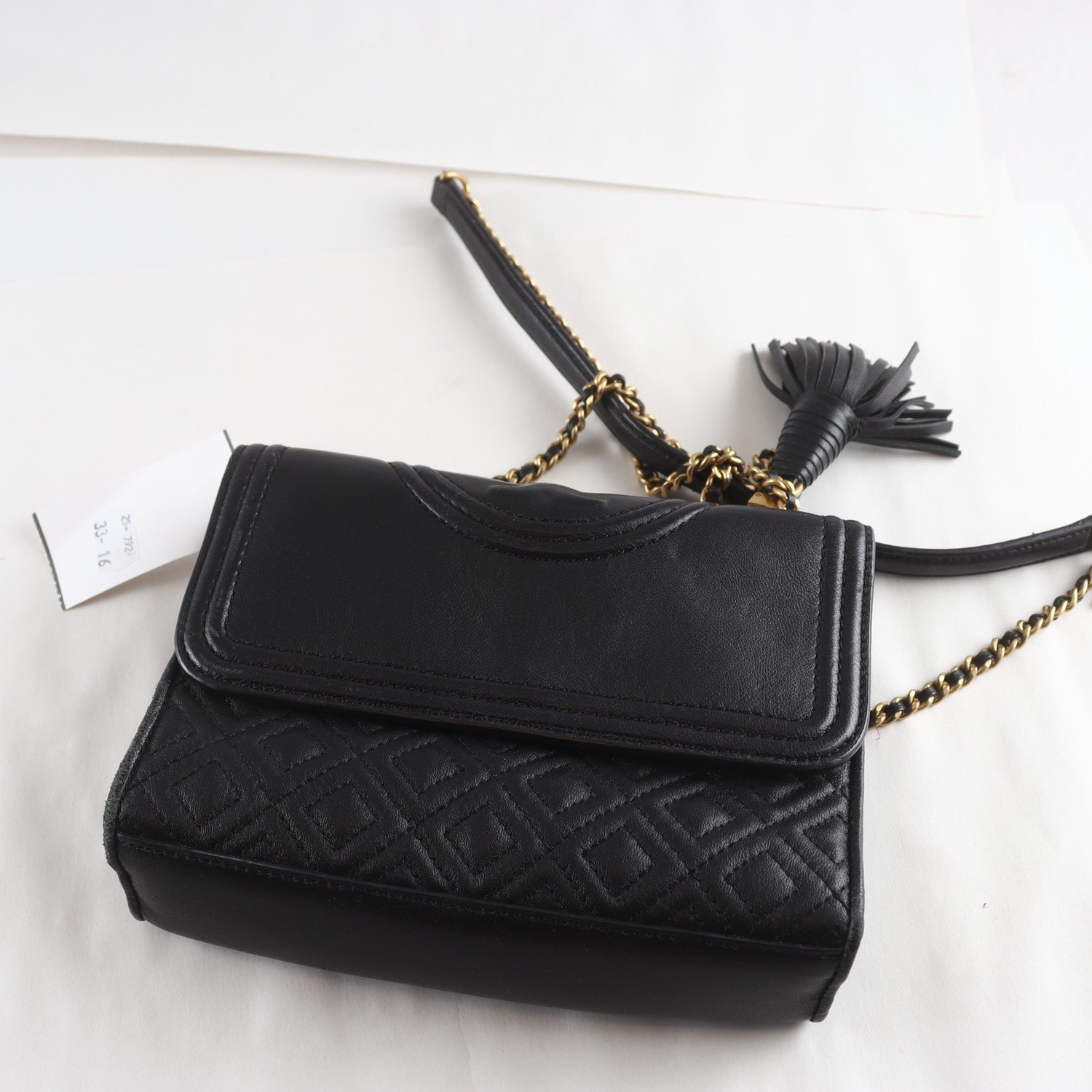 Handväska, Tory Burch, läder