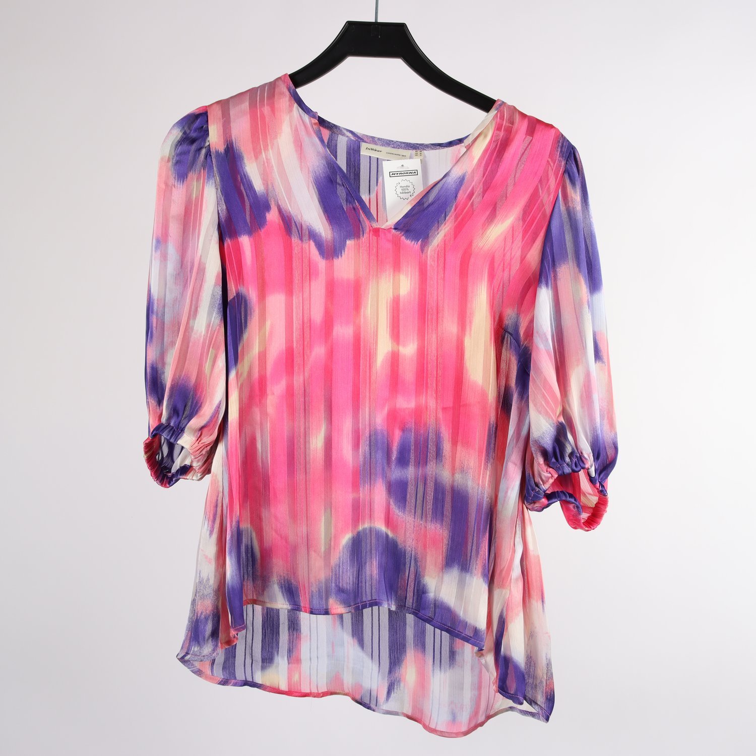 Blus, InWear, flerfärgad, stl. 38