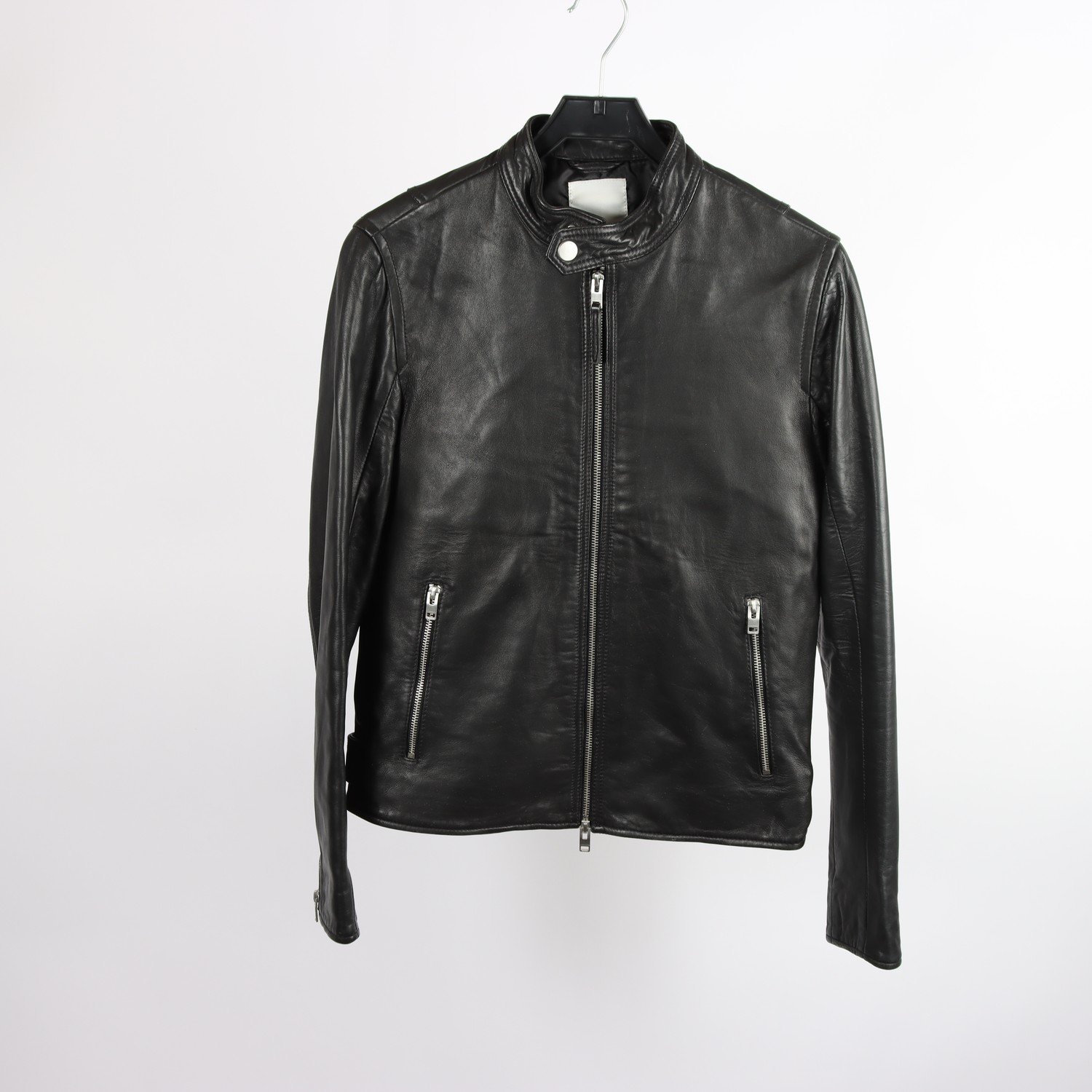Skinnjacka, J.Lindeberg, svart, stl. S
