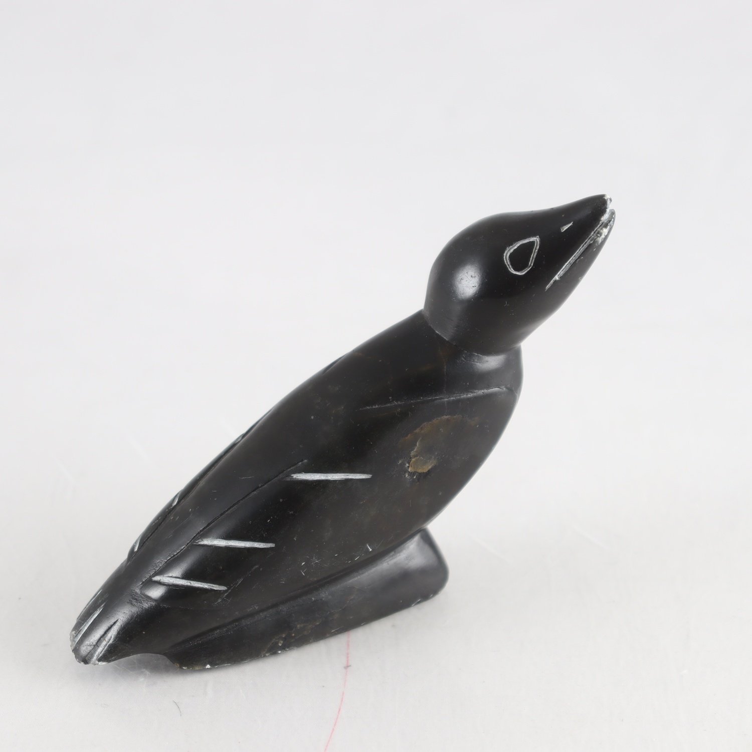 Figurin, tvålsten, Kanad, eskimo art esquimeu
