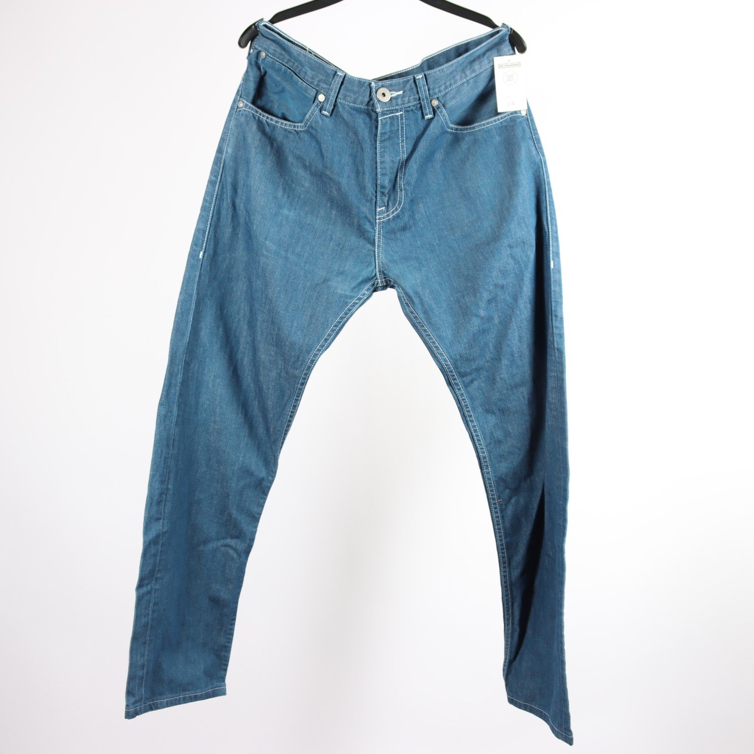 Jeans, Levi’s 504, blå, stl. W: 34″ L: 34″