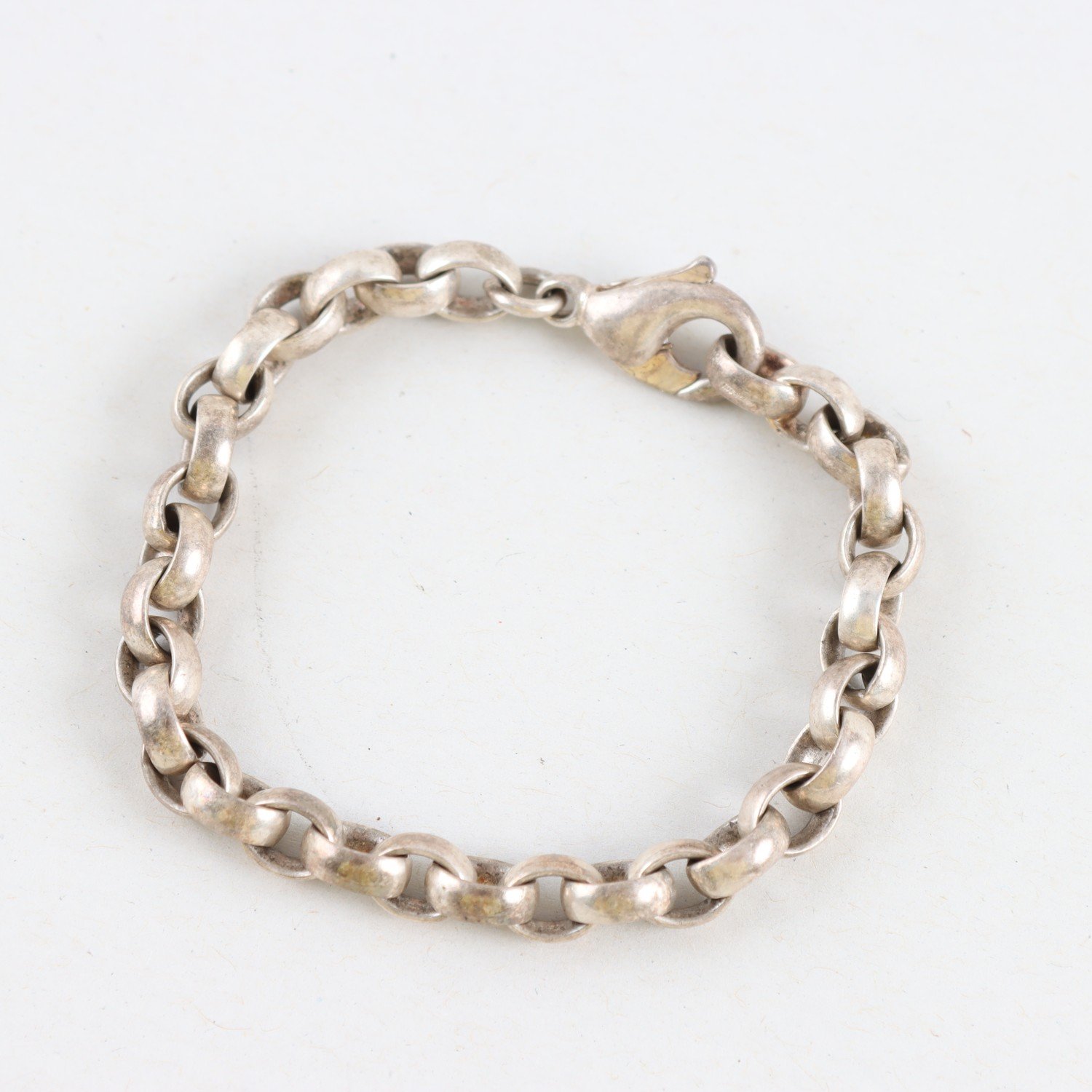 Armband, Silver, ankarlänk, Vikt: 27,4g