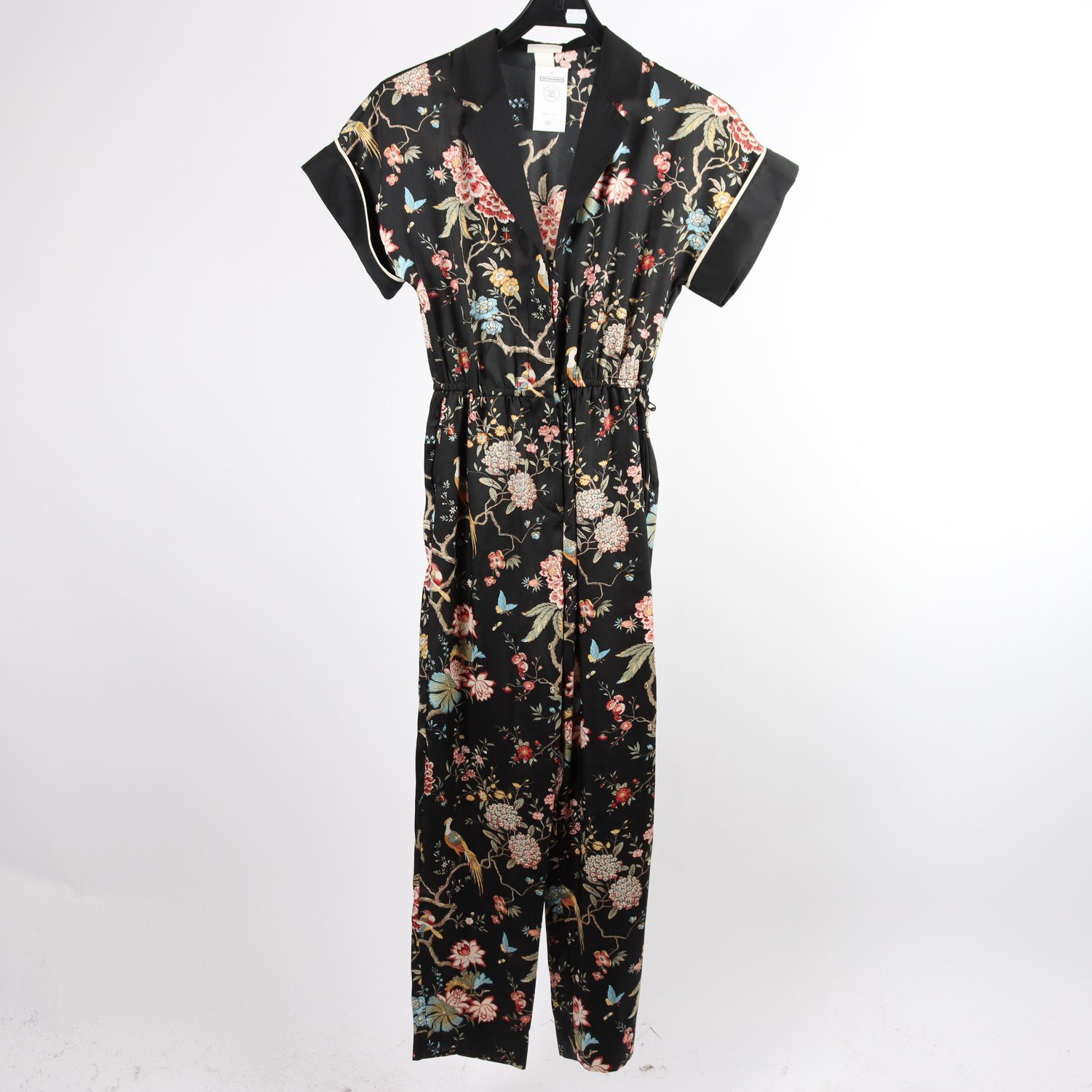 Byxdress, GP & J. Baker x H&M, mönstrad, stl. 32