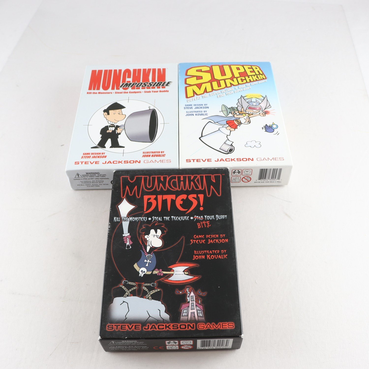 Spel, Munchkin, 3 st