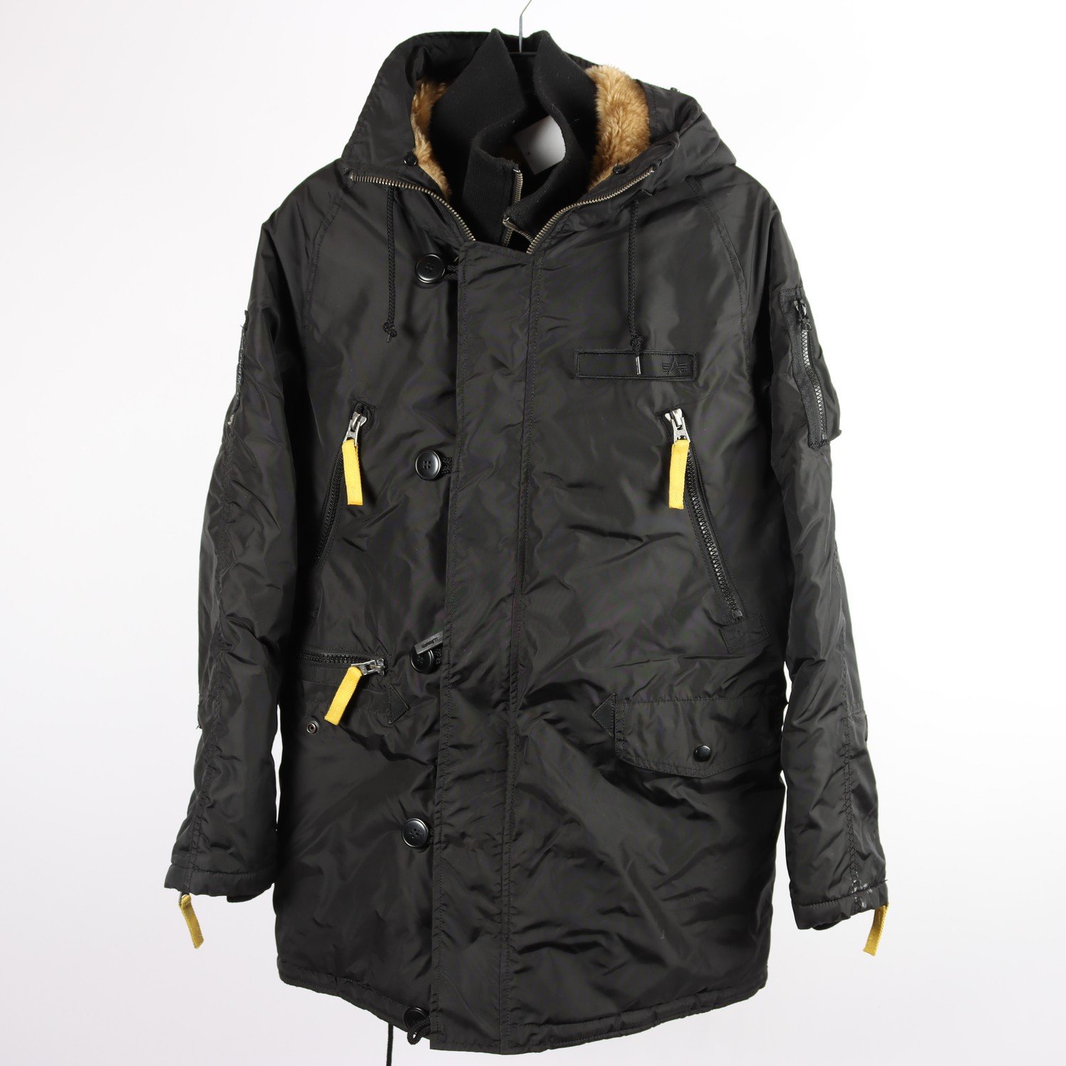 Vinterjacka, Alpha Industries, svart, stl. S