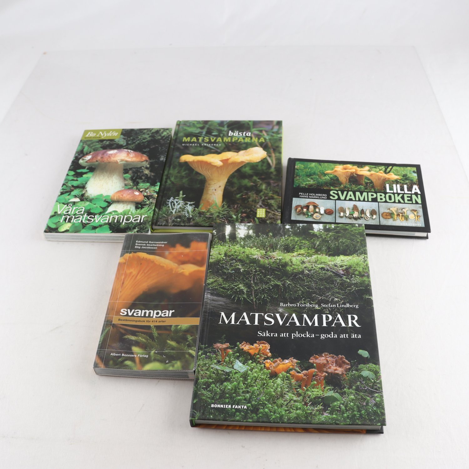 Svampböcker, paket med 5 volymer