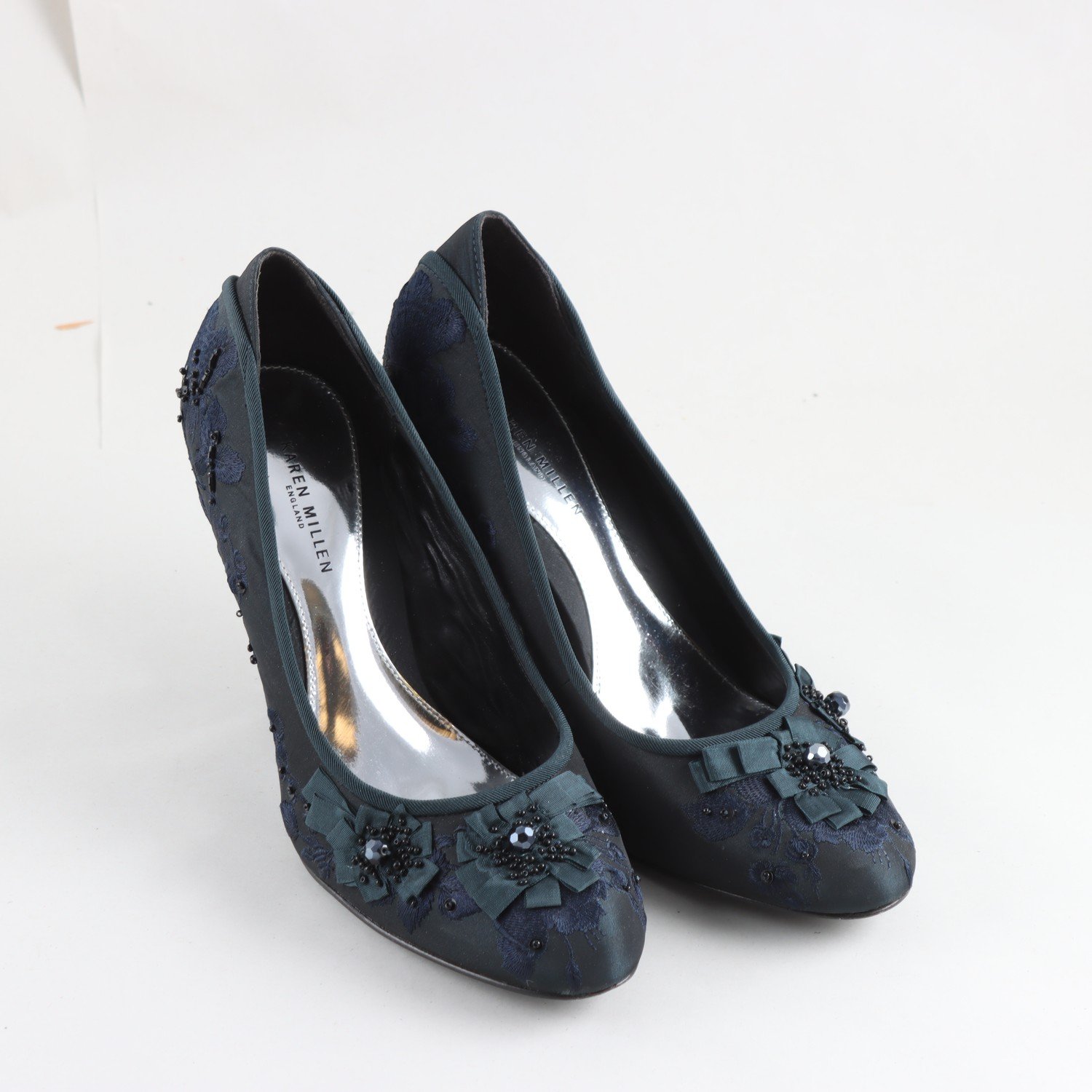 Festpumps, Karen Millen England, flerfärgad, stl. 38 1/2