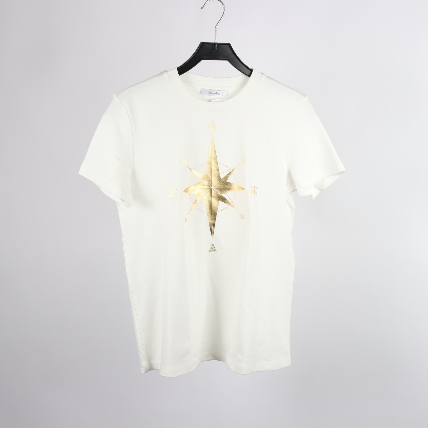T-shirt, Max Mara, vit, stl. S