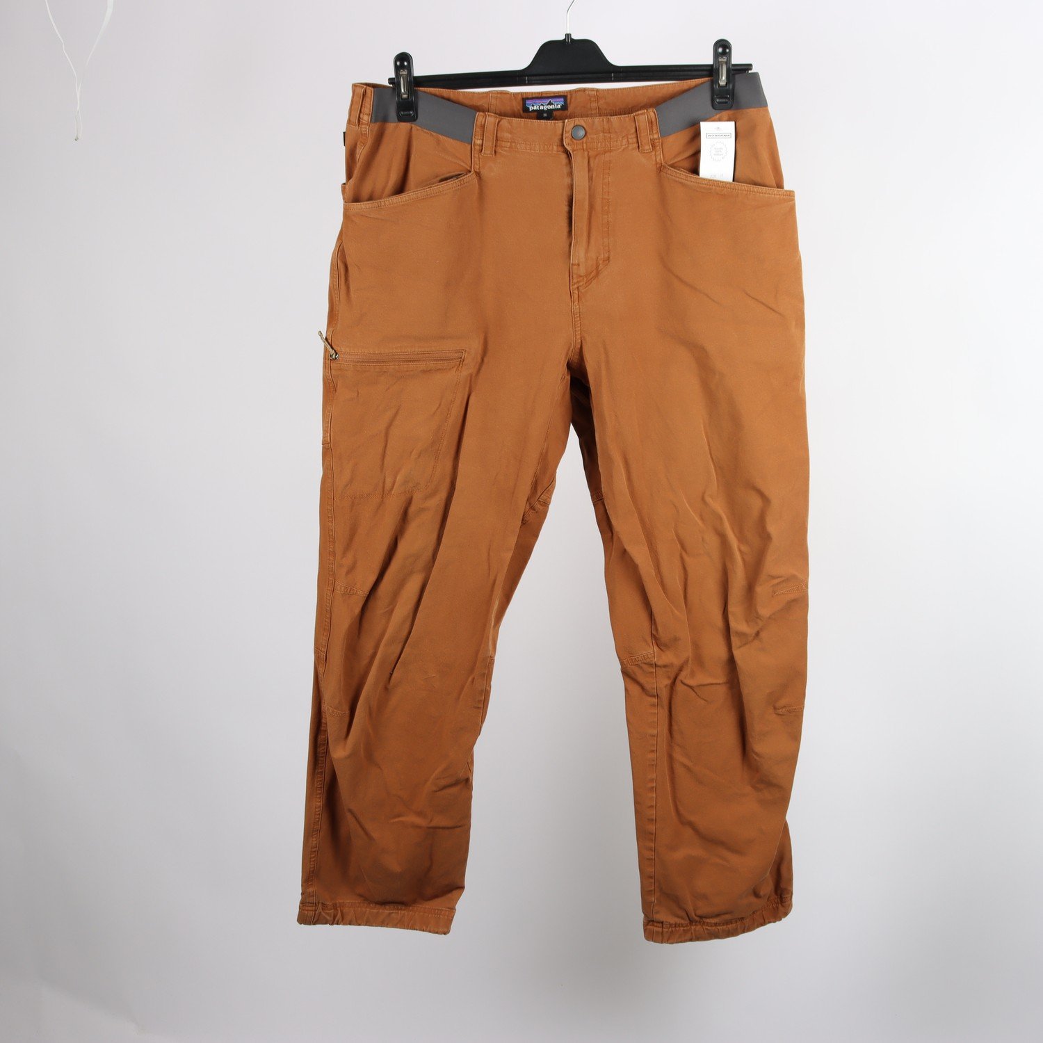 Byxor, Patagonia, brun orange, stl. W: 36″