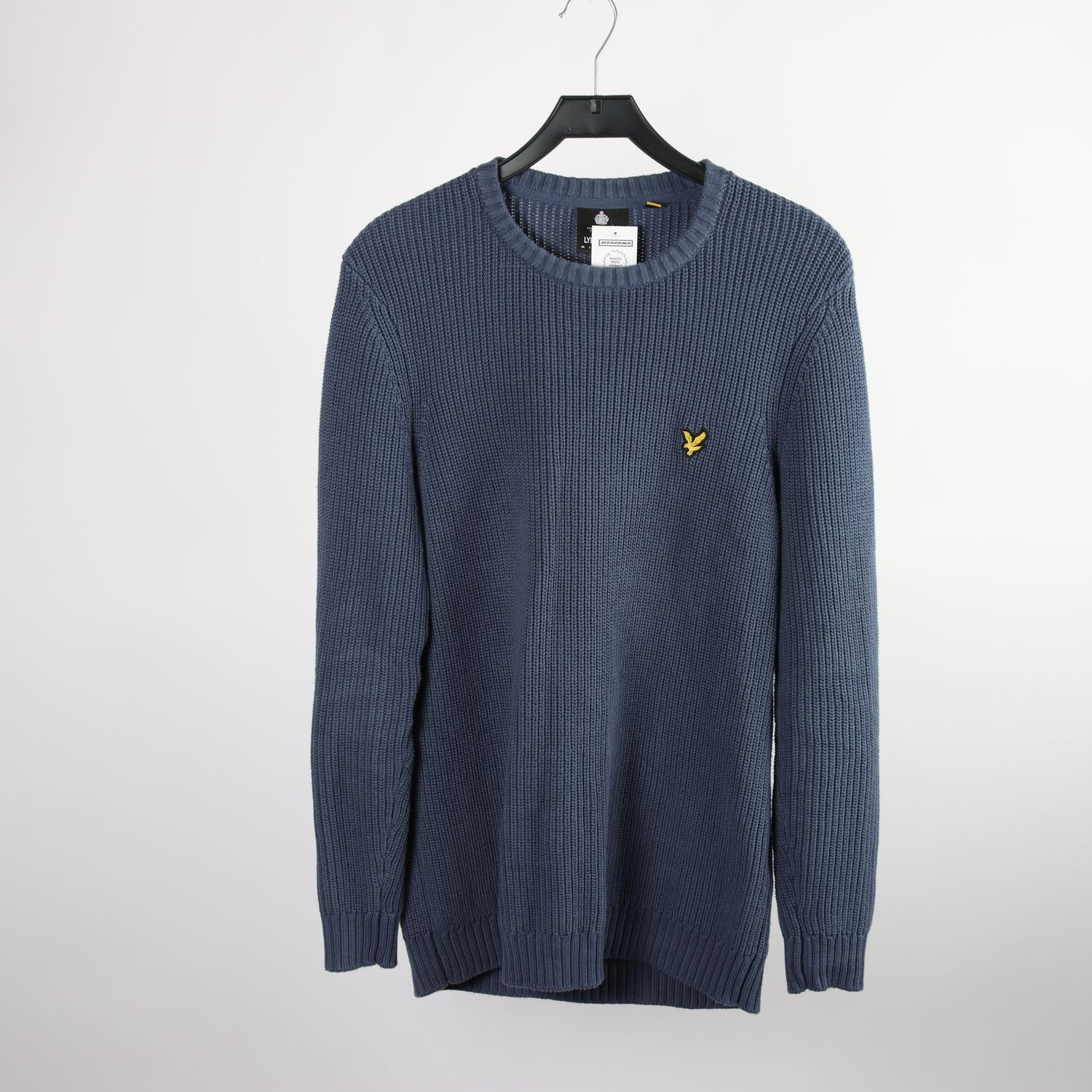 Tröja, Lyle & Scott, duvblå, stl. M
