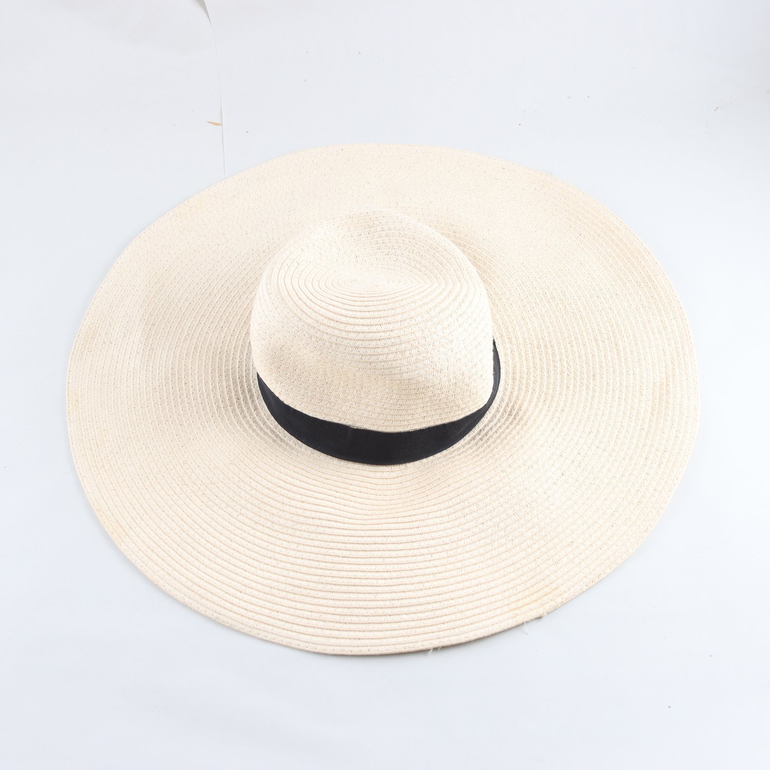Stråhatt, STOCKH LM, beige. stl. M/L