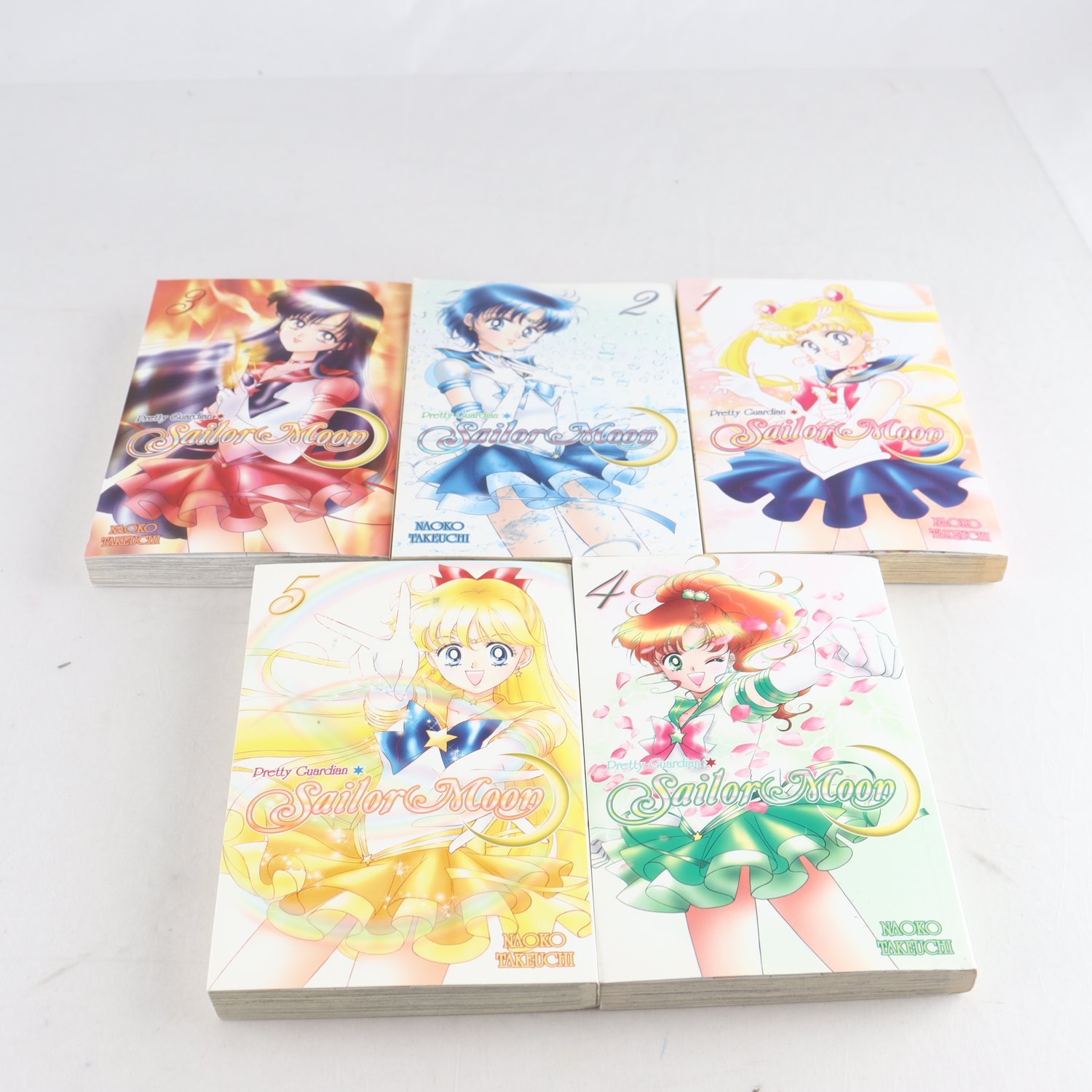 Sailor Moon, Naoko Takeushi, Vol. 1-5