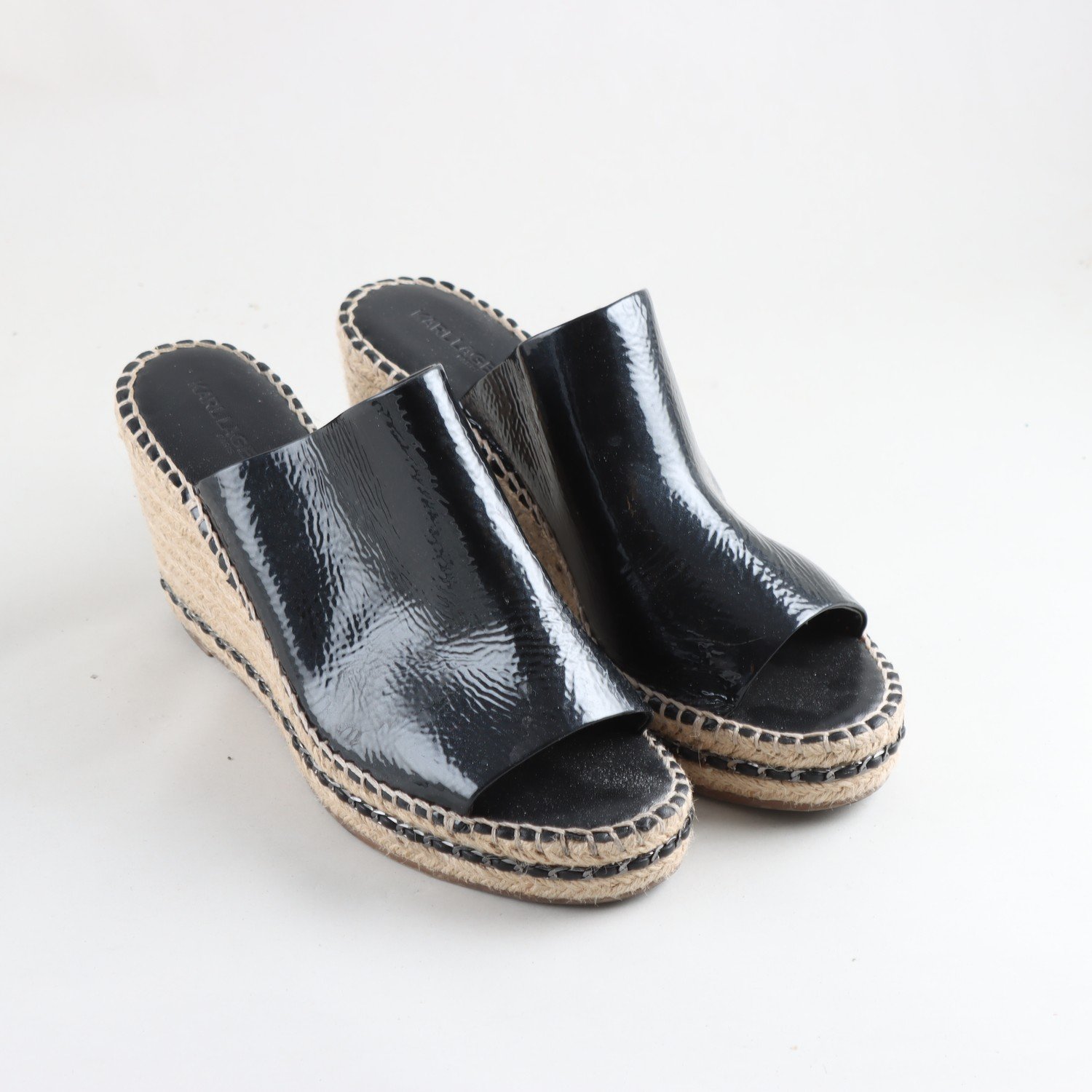 Sandaletter, Karl Lagerfeld Paris, svart, stl. 40,5