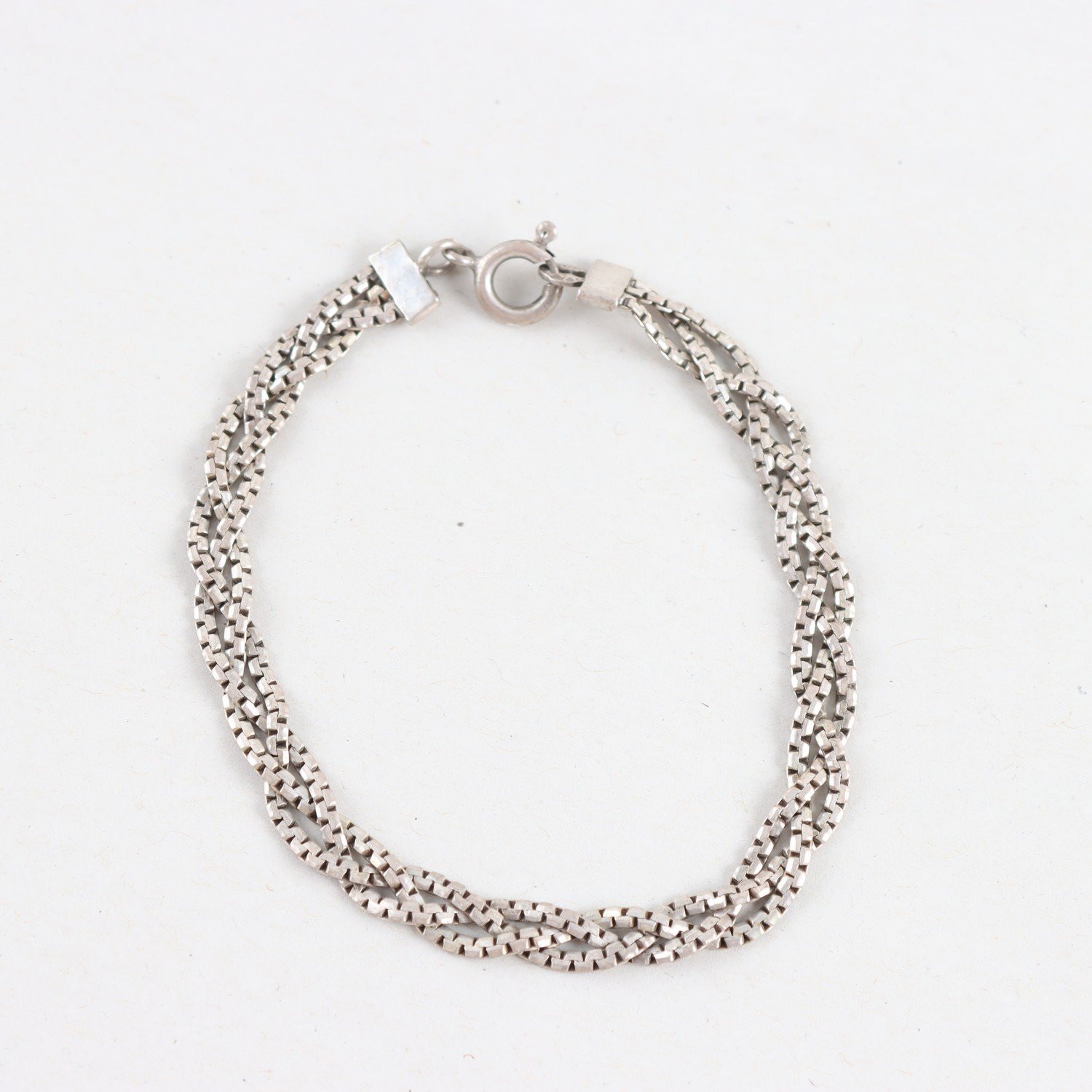 Armband, Silver, Vikt: 8,1g