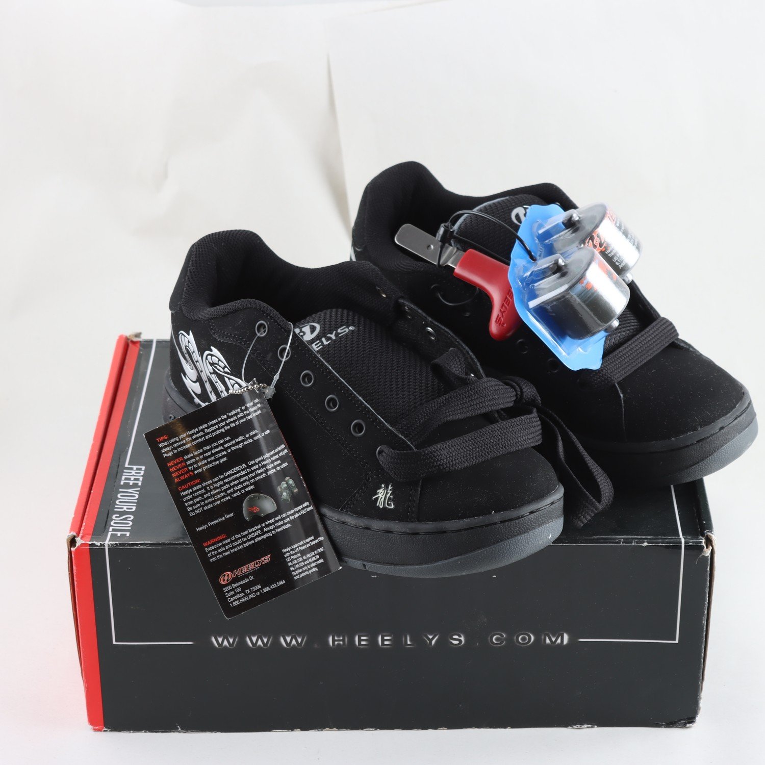 Rullskor, Heelys, flerfärgad, stl. 39