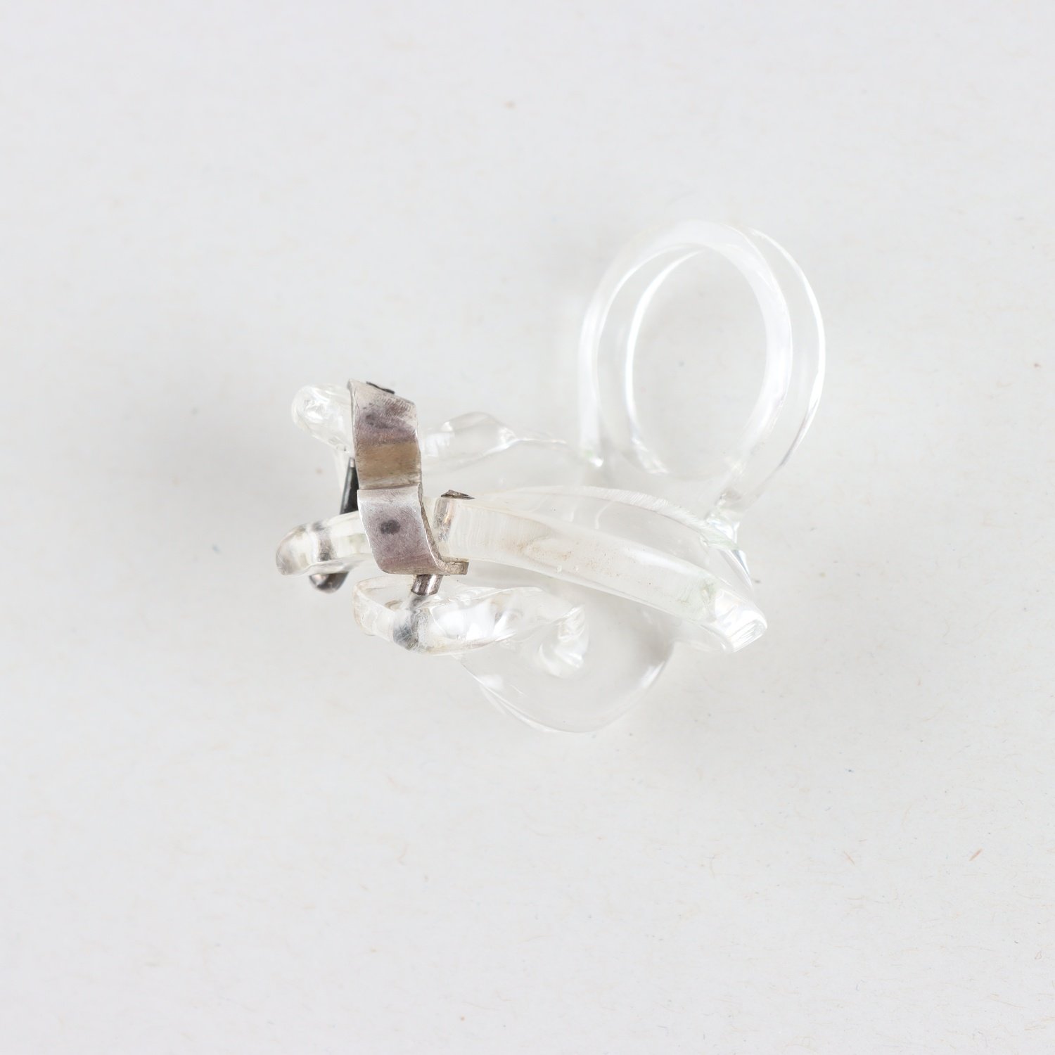 Ring, Plast, Silver