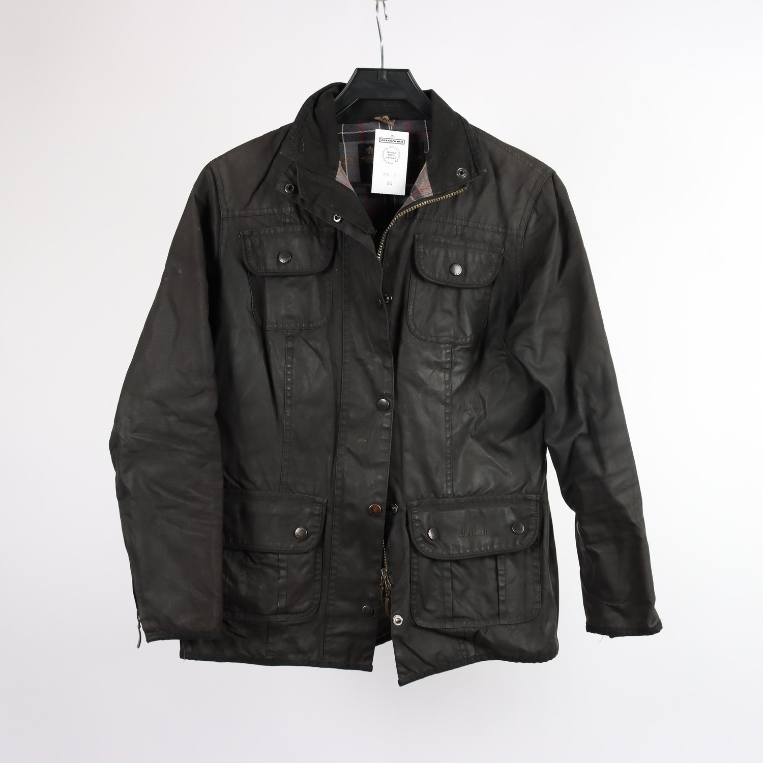 Jacka, Barbour England, svart, stl. 10 (S)