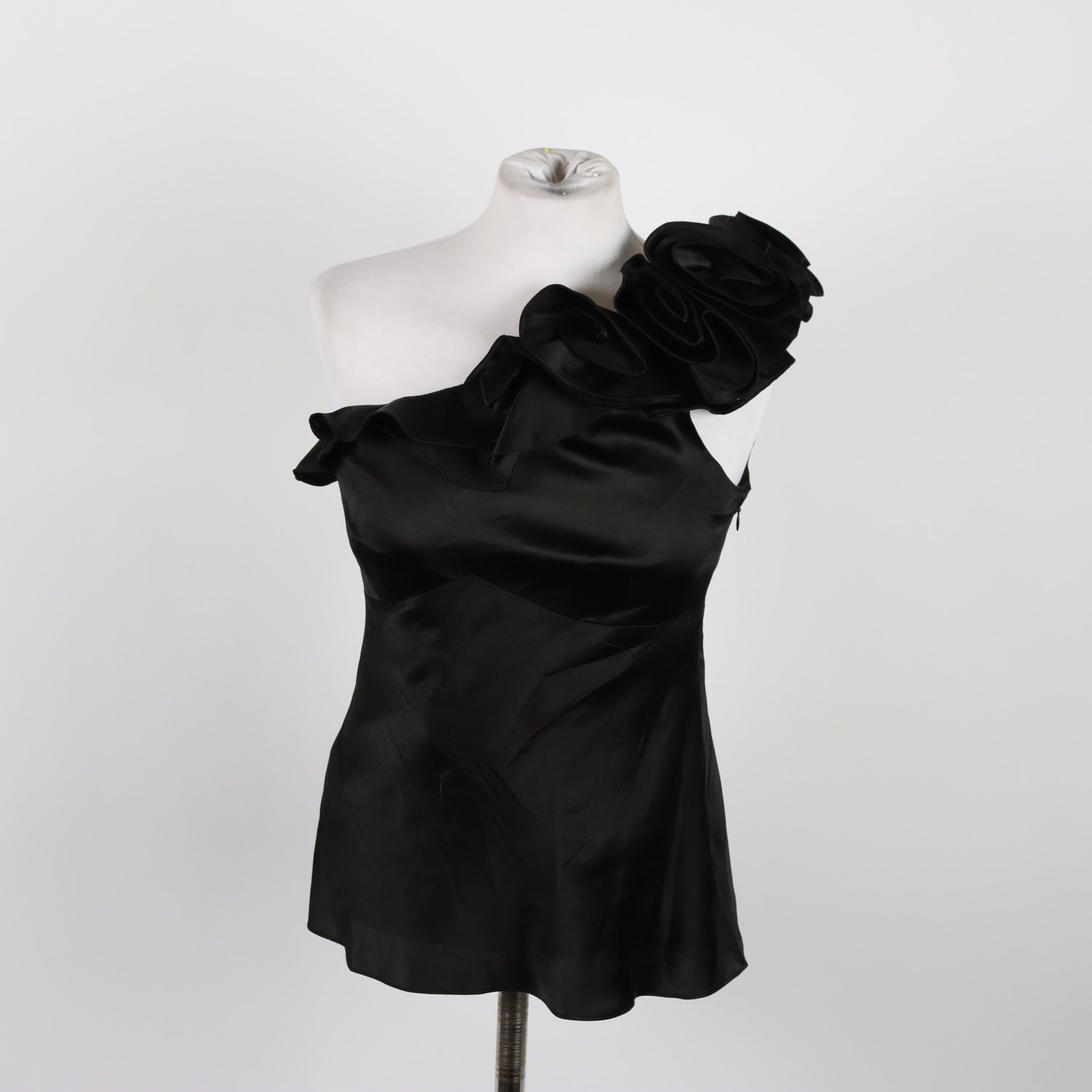 Blus, Karen Millen England, svart, stl. 38