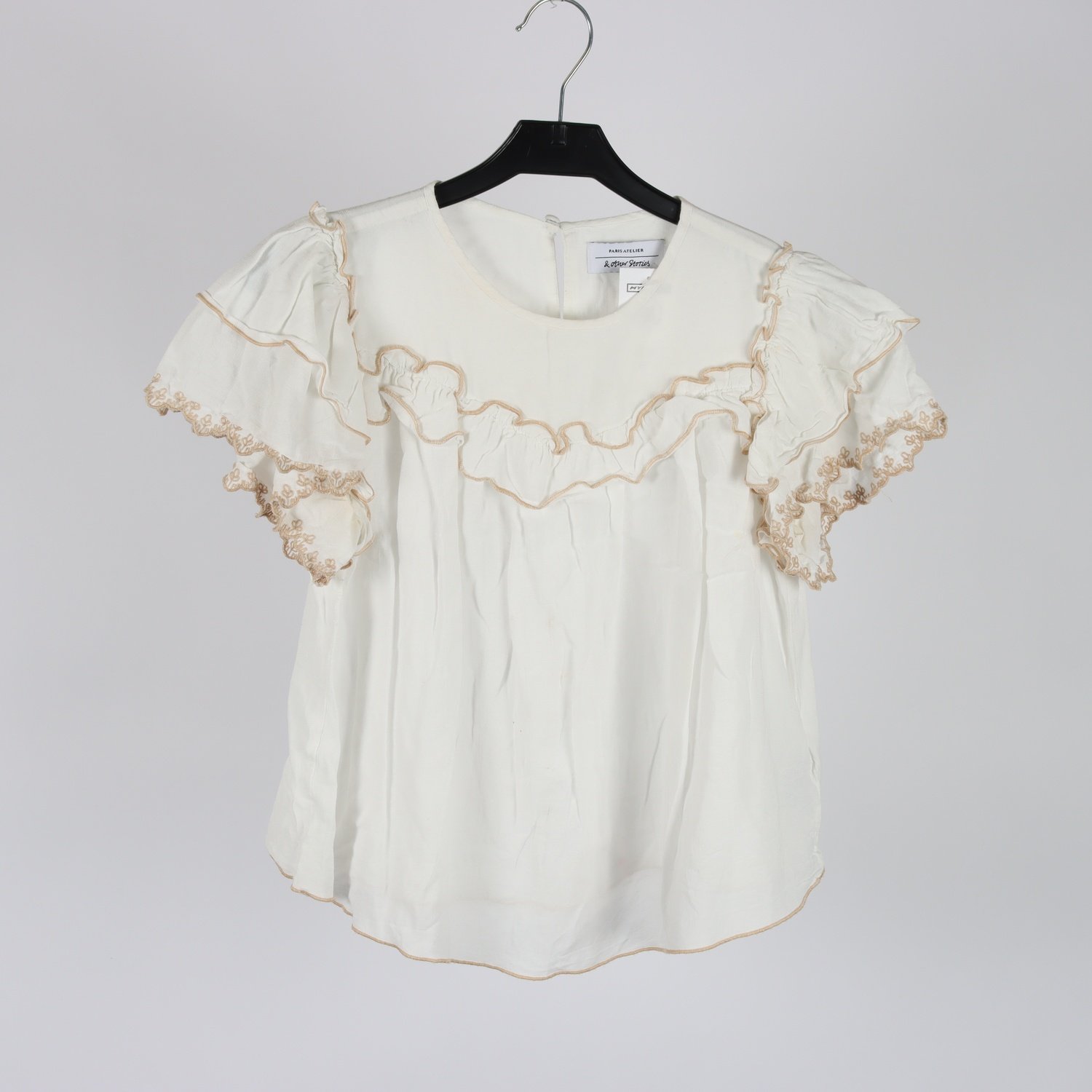 Blus, & Other Stories, vit, stl. 34
