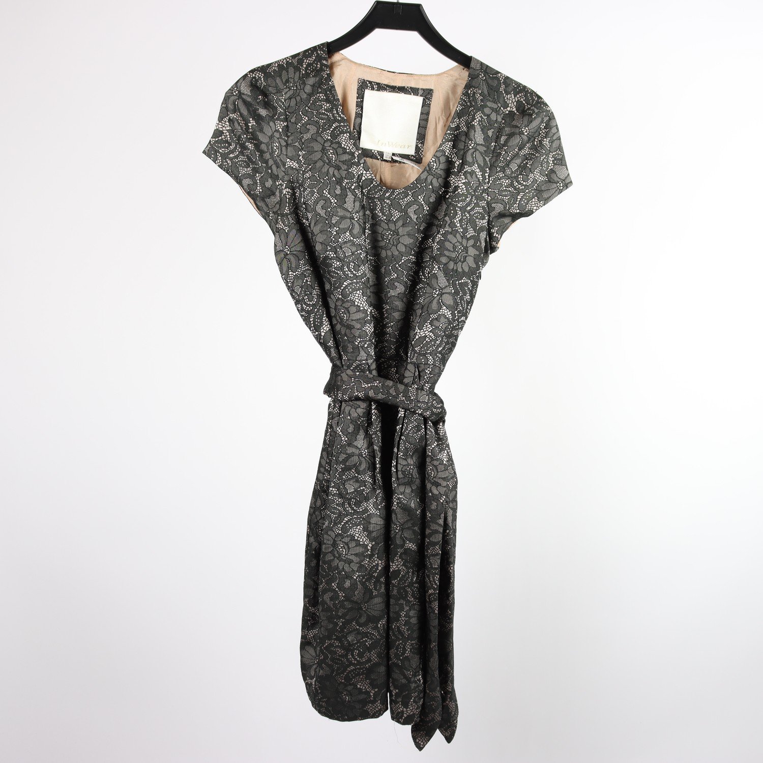 Klänning, InWear, mönstrad, stl. 38