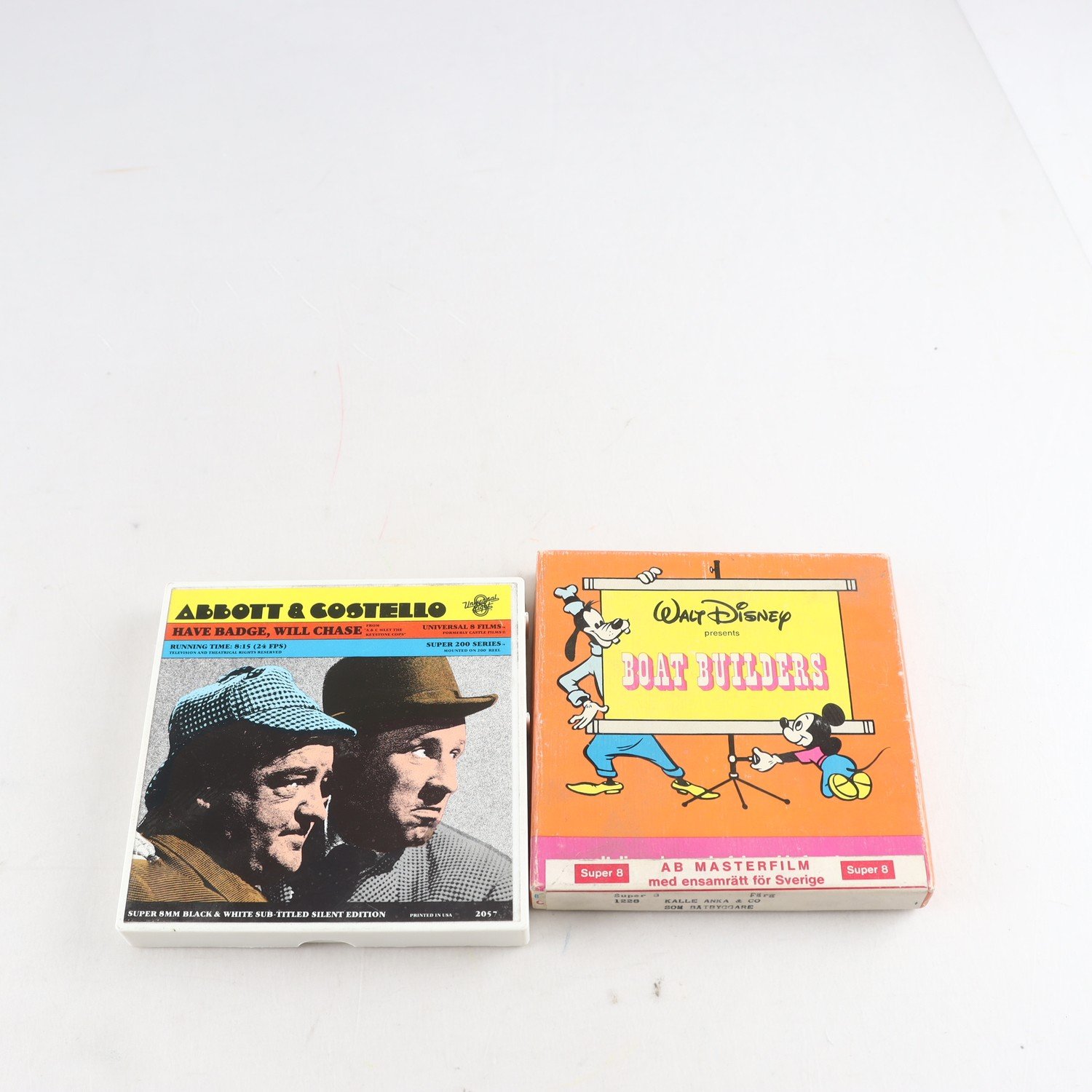 Super 8 Filmer, Boat Builders, Abbott & Costello