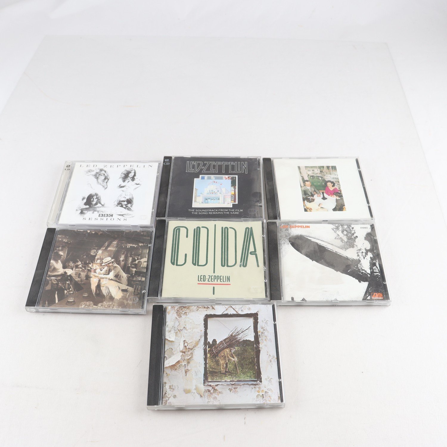 CD, Led Zeppelin, Blandade Titlar