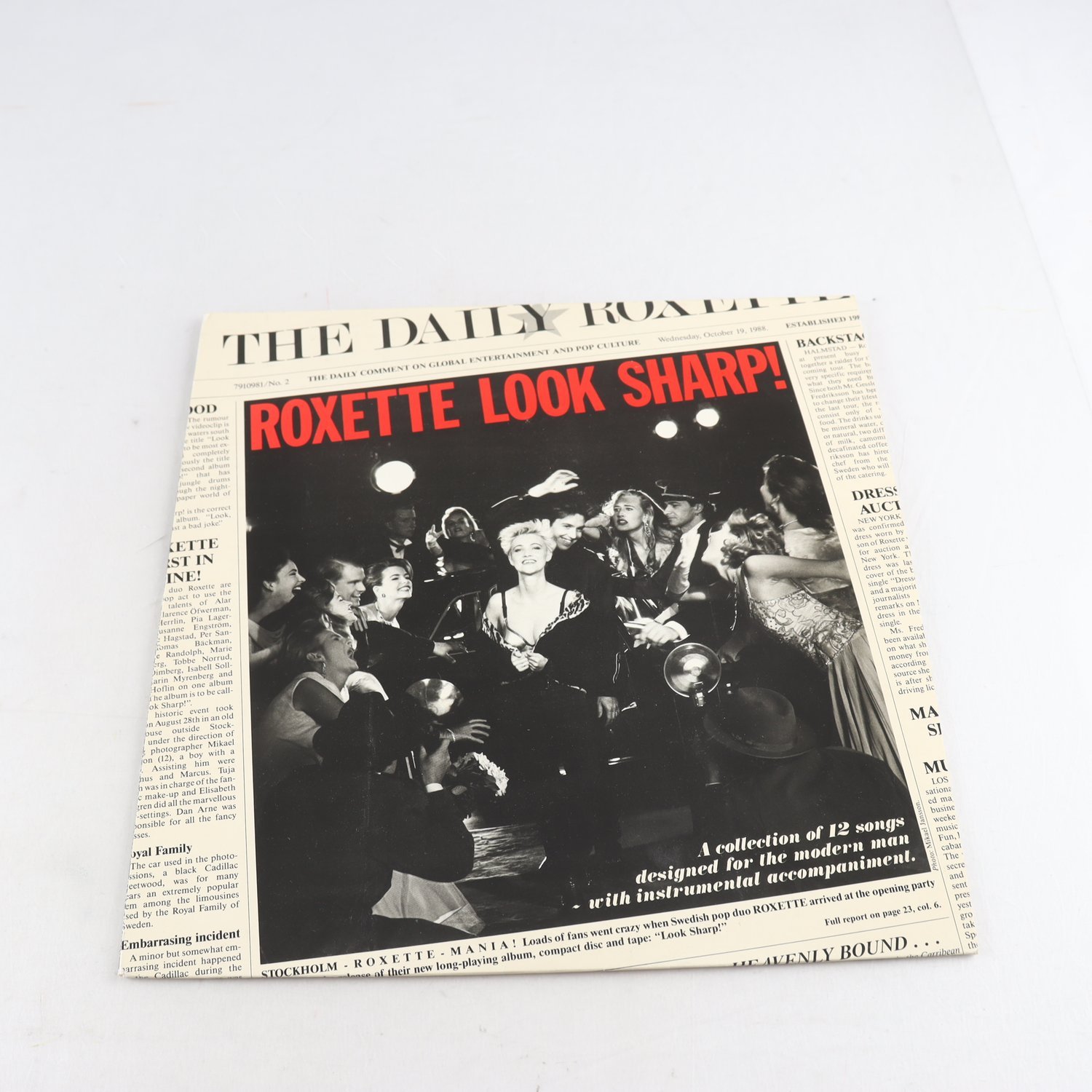 LP, Roxette, Look Sharp