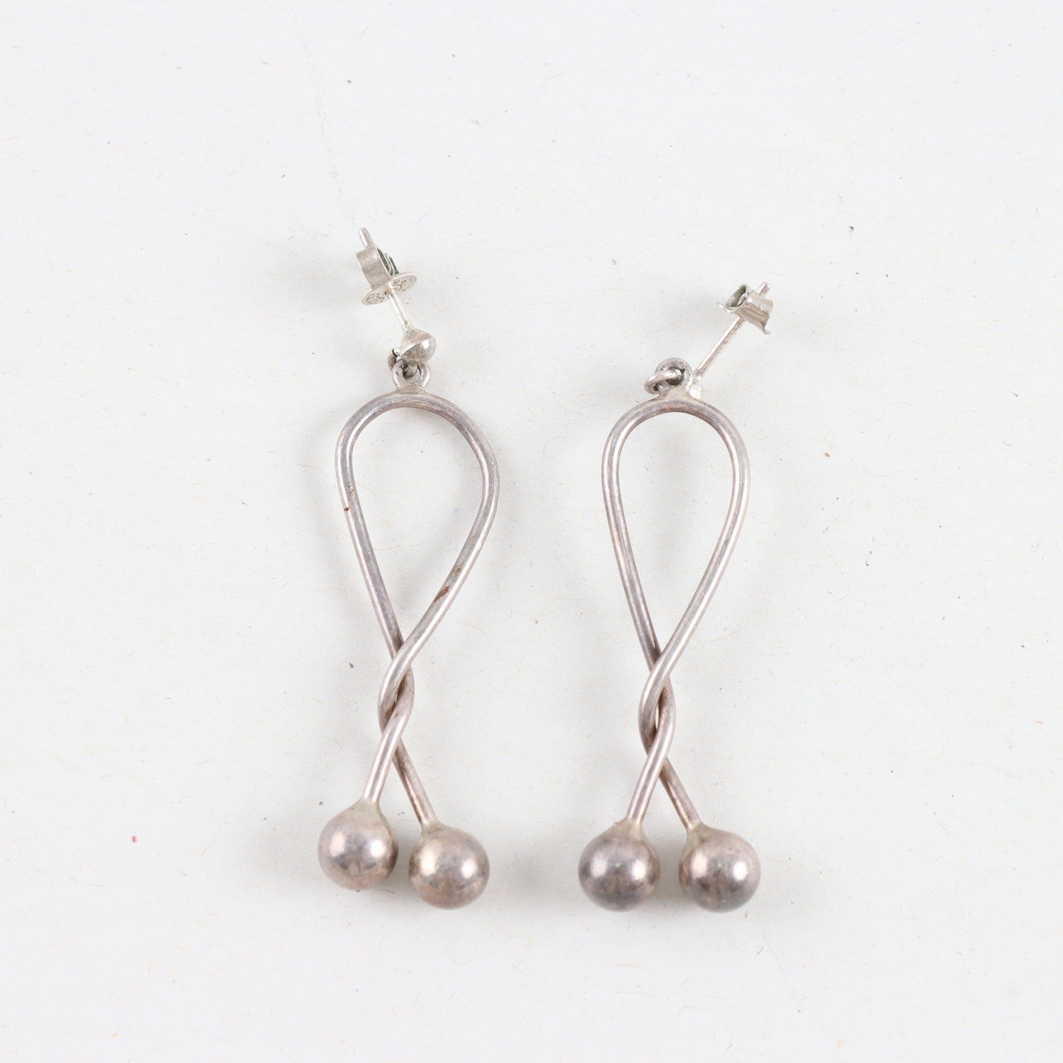 Örhängen, Silver, Vikt: 6,7g