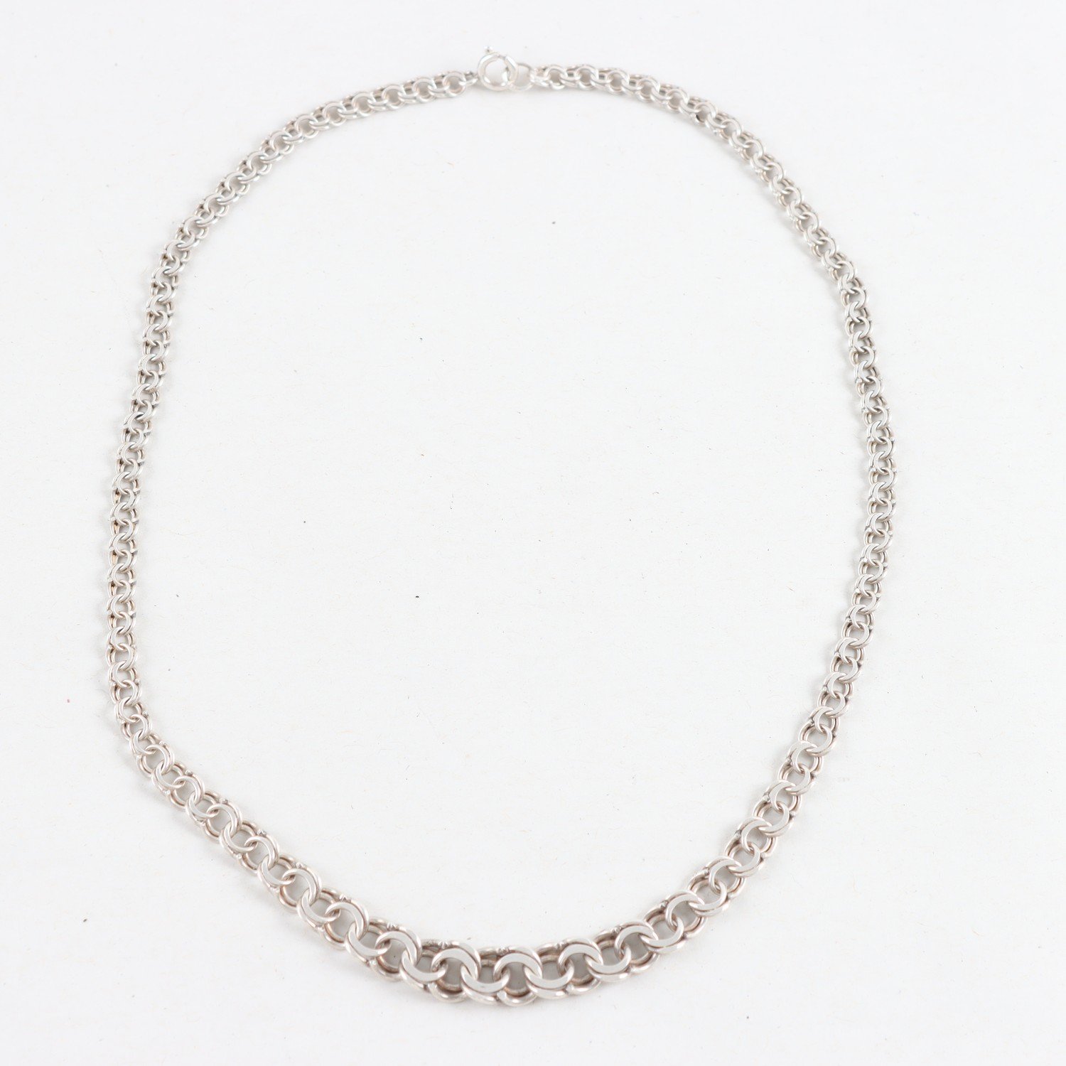 Halsband, Bismarck, Silver, Vikt: 15,8g