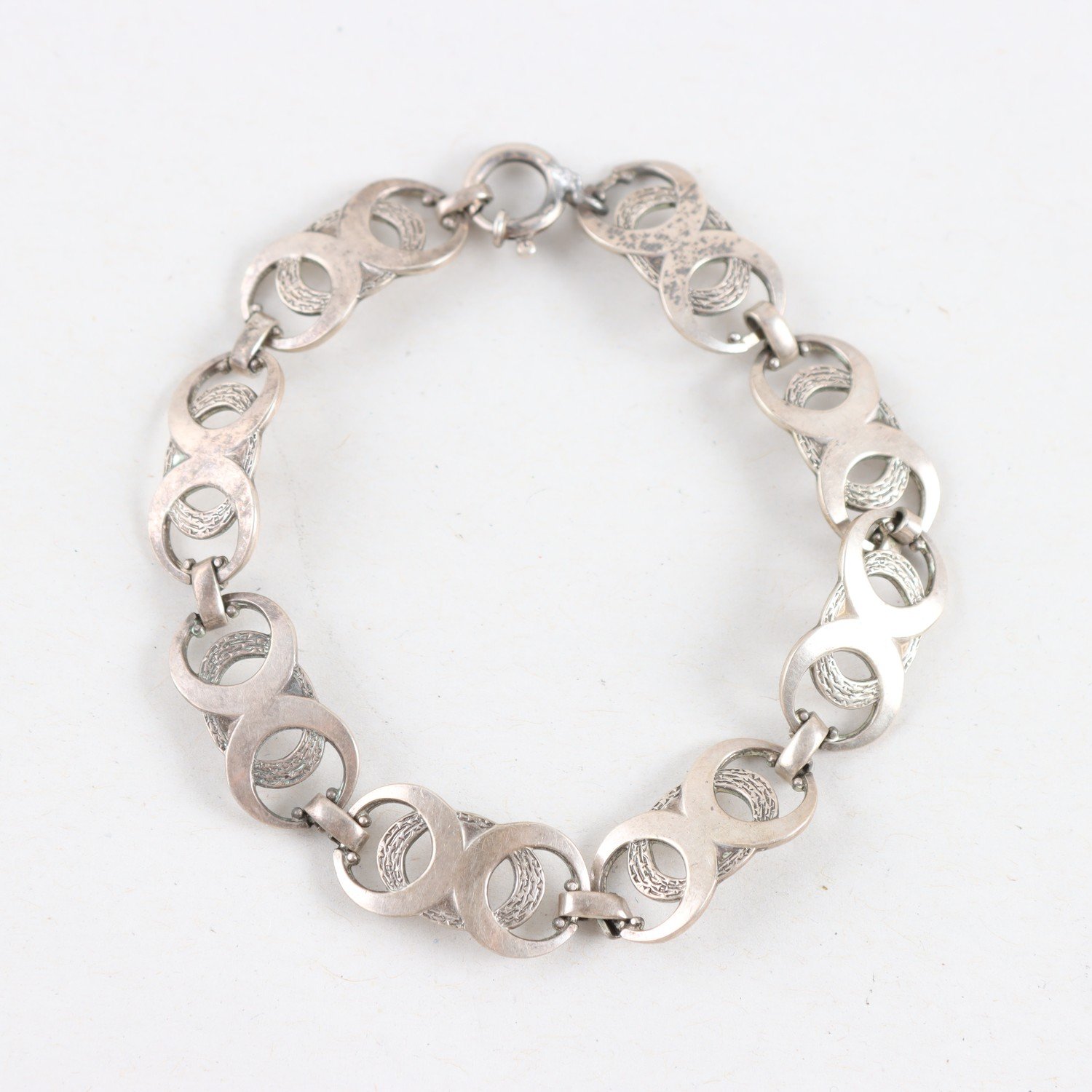 Armband, Silver, Vikt: 12,2g