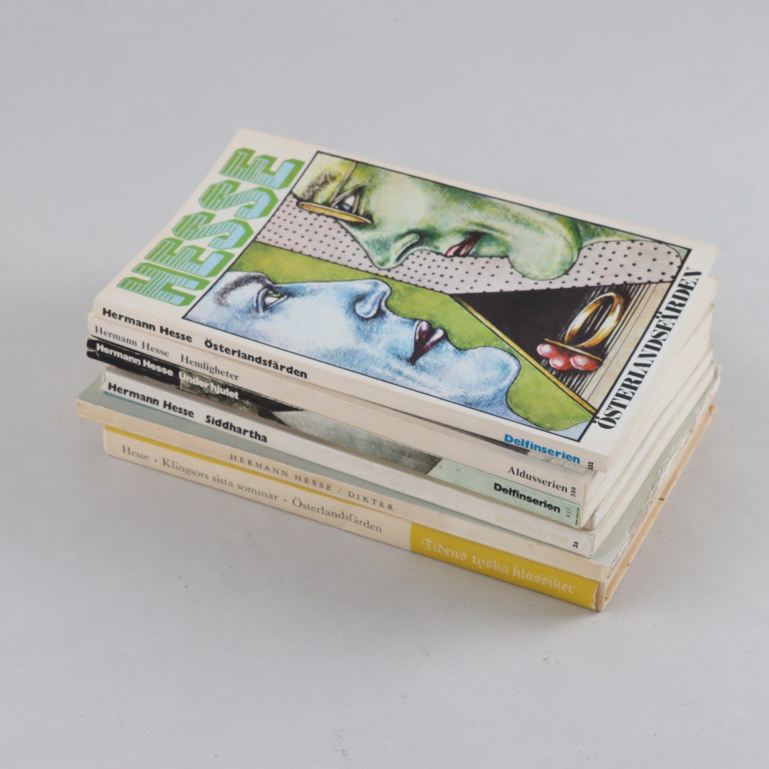 Hermann Hesse, bokpaket med 7 volymer