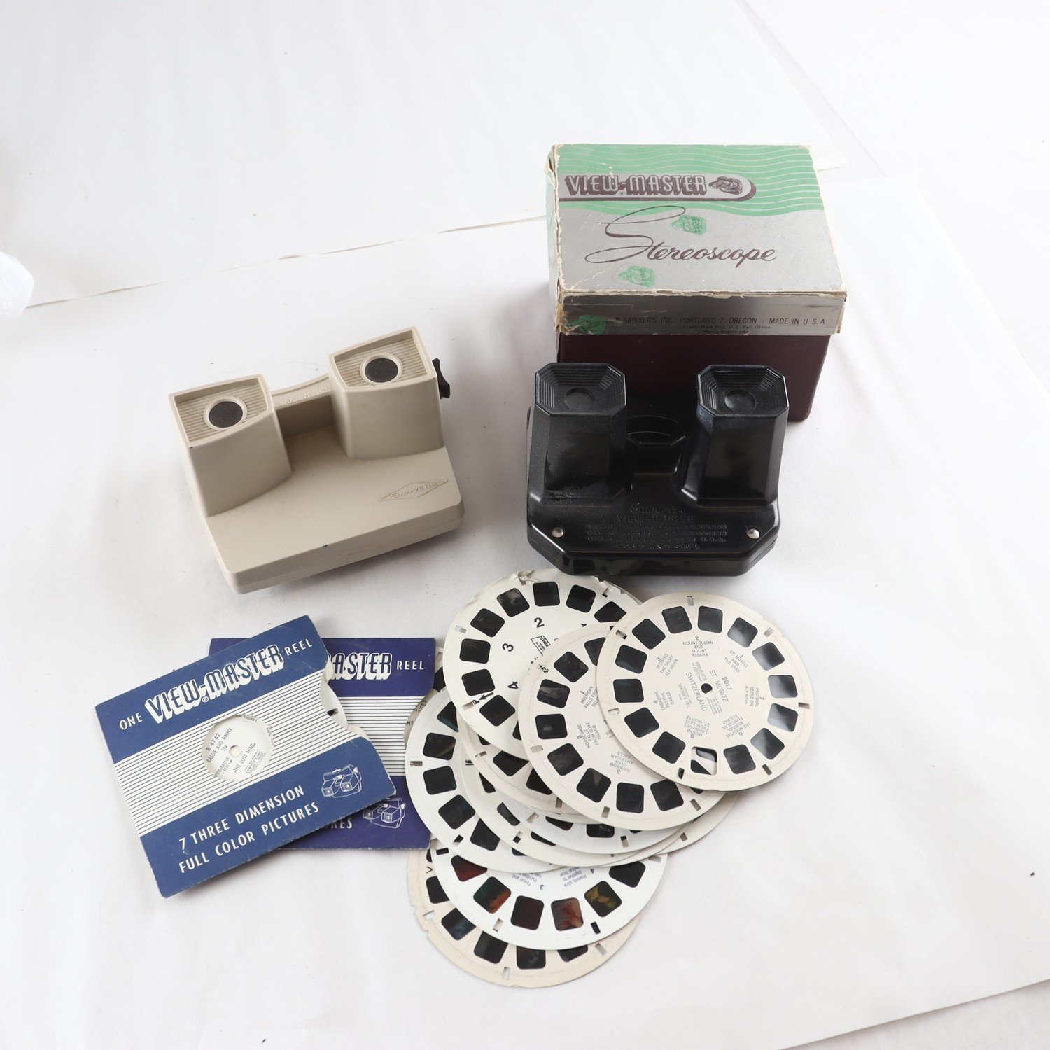 Bildkikare, View masters, 2st.