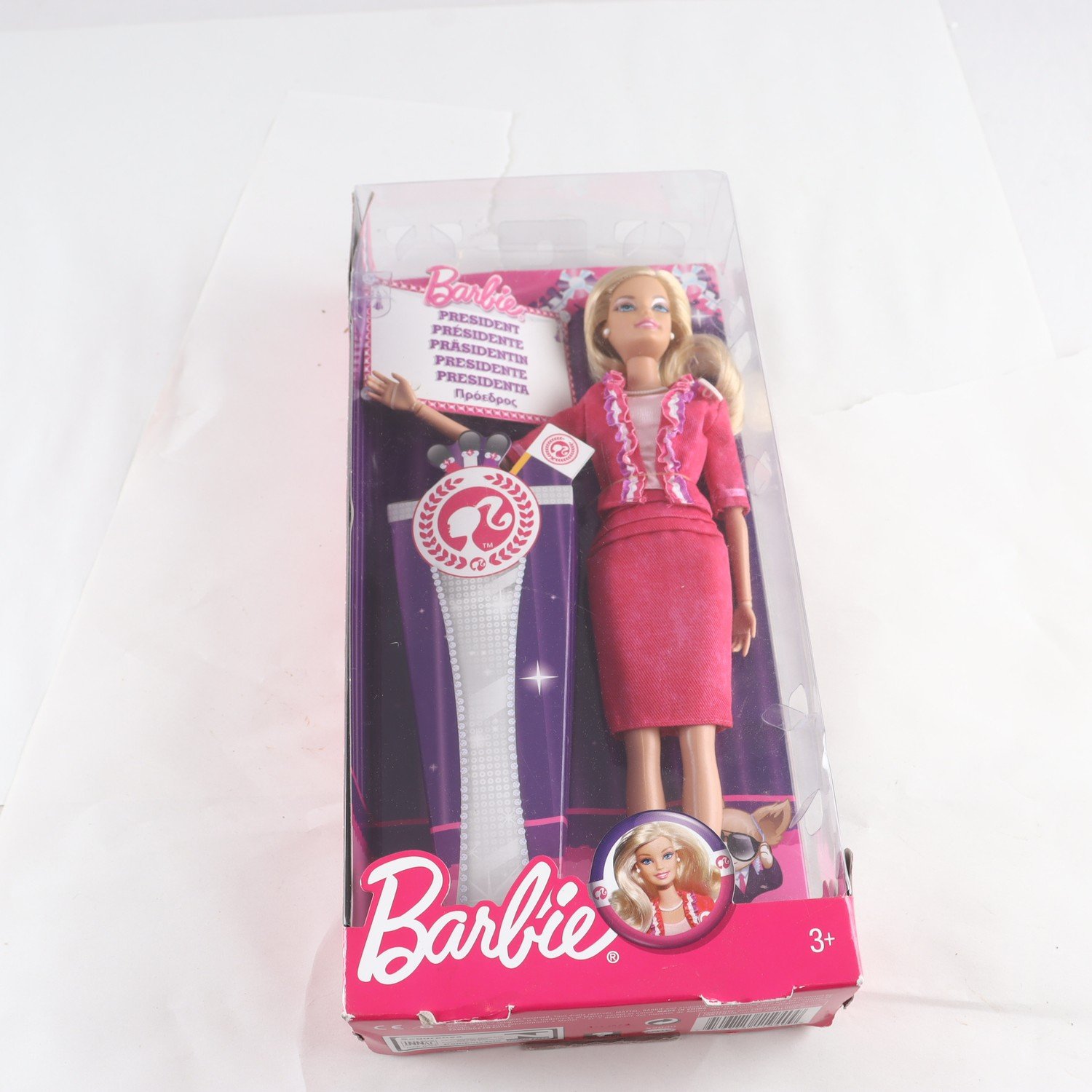 Docka, Barbie president