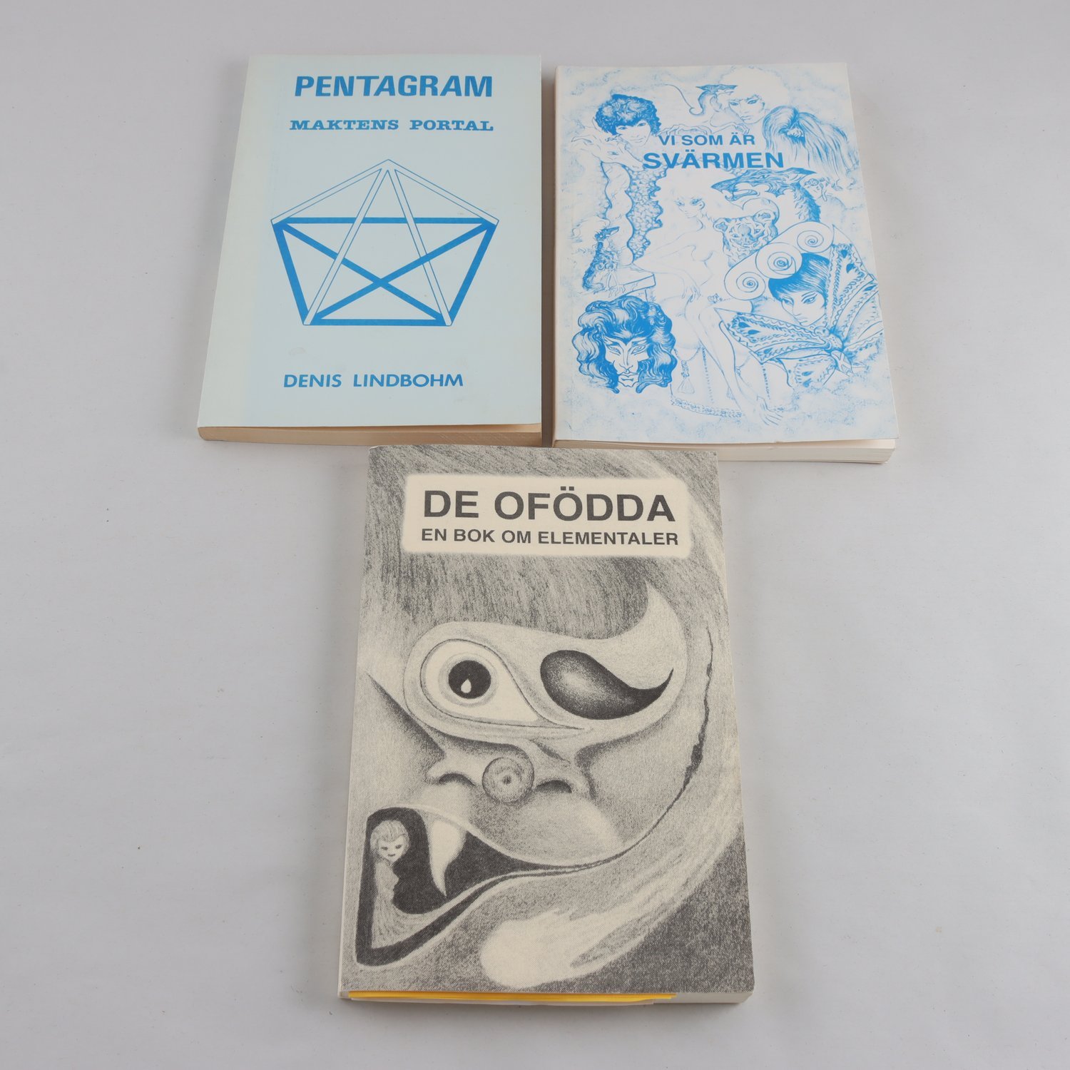 Denis Lindbohm, De ofödda, Pentagram & Vi som är svärmen
