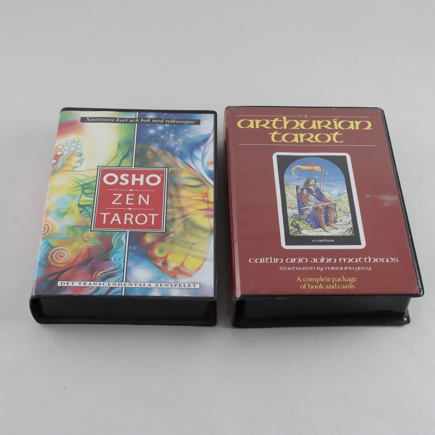 The Arthurian Tarot + Osho Zen Tarot