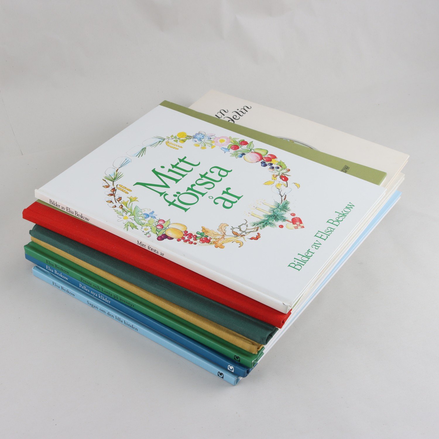 Elsa Beskow, bokpaket med 7 volymer