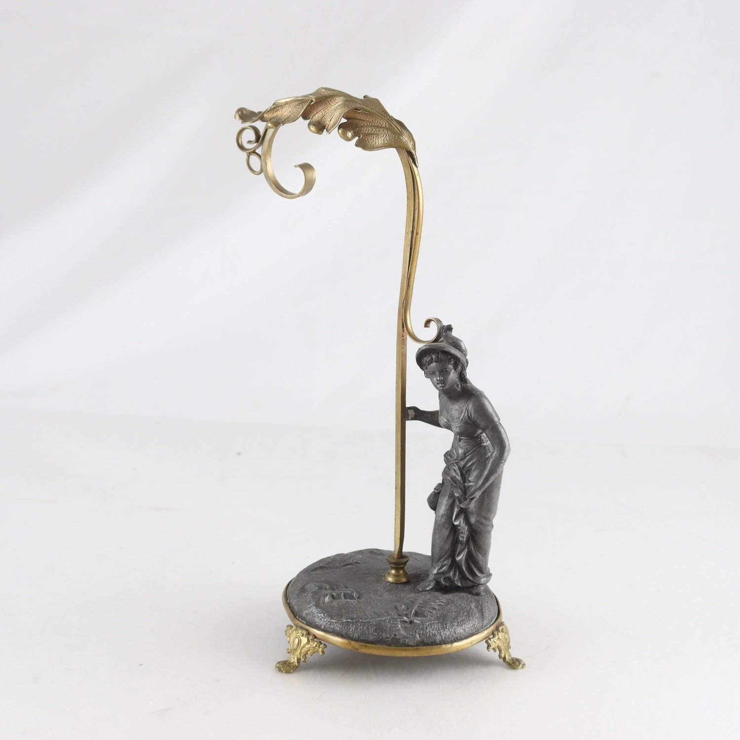 Skulptur, dam, metall, jugend, (1890-1920)