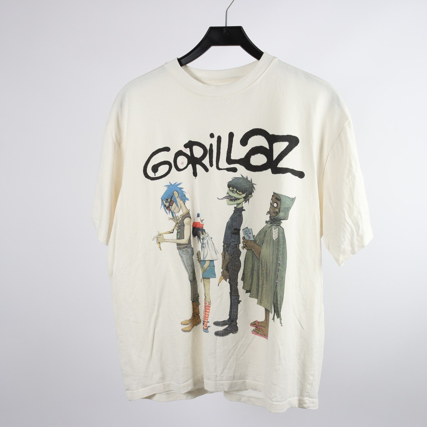 T-shirt, Pull & Bear, Gorillaz, offwhite, stl. M