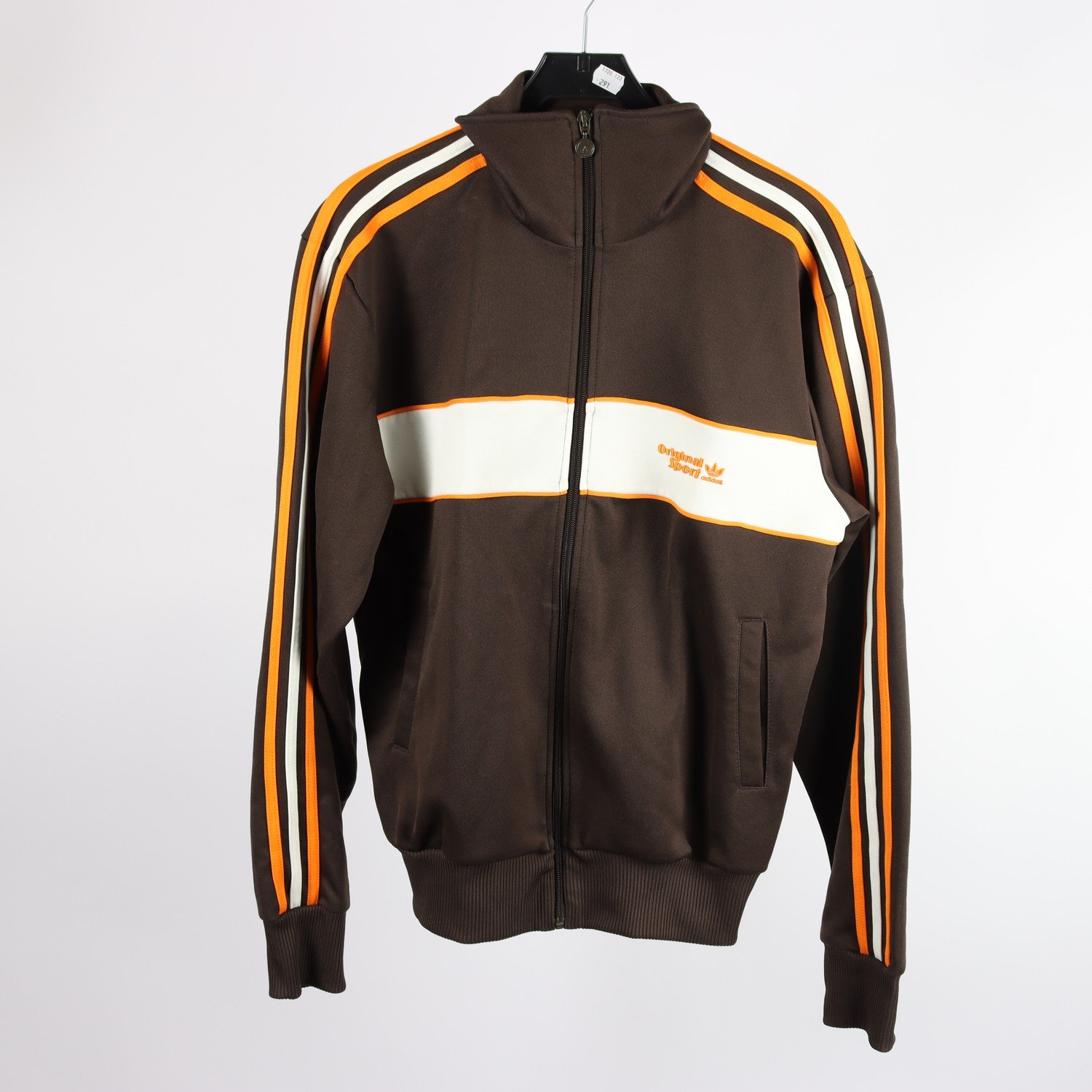 Sportjacka, Adidas, brun, stl. M