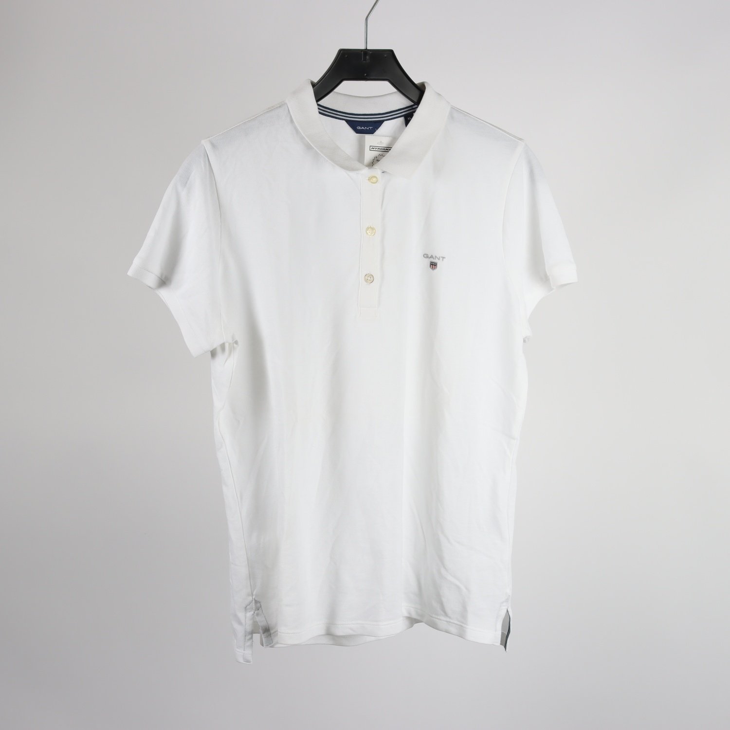 Pikètröja, Gant, vit, stl. XL