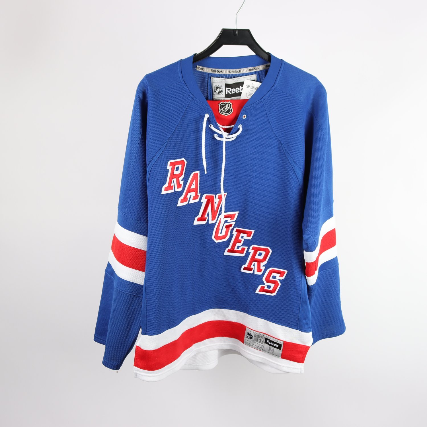 Sporttröja, Reebok, NHL, Rangers, blå, stl. M
