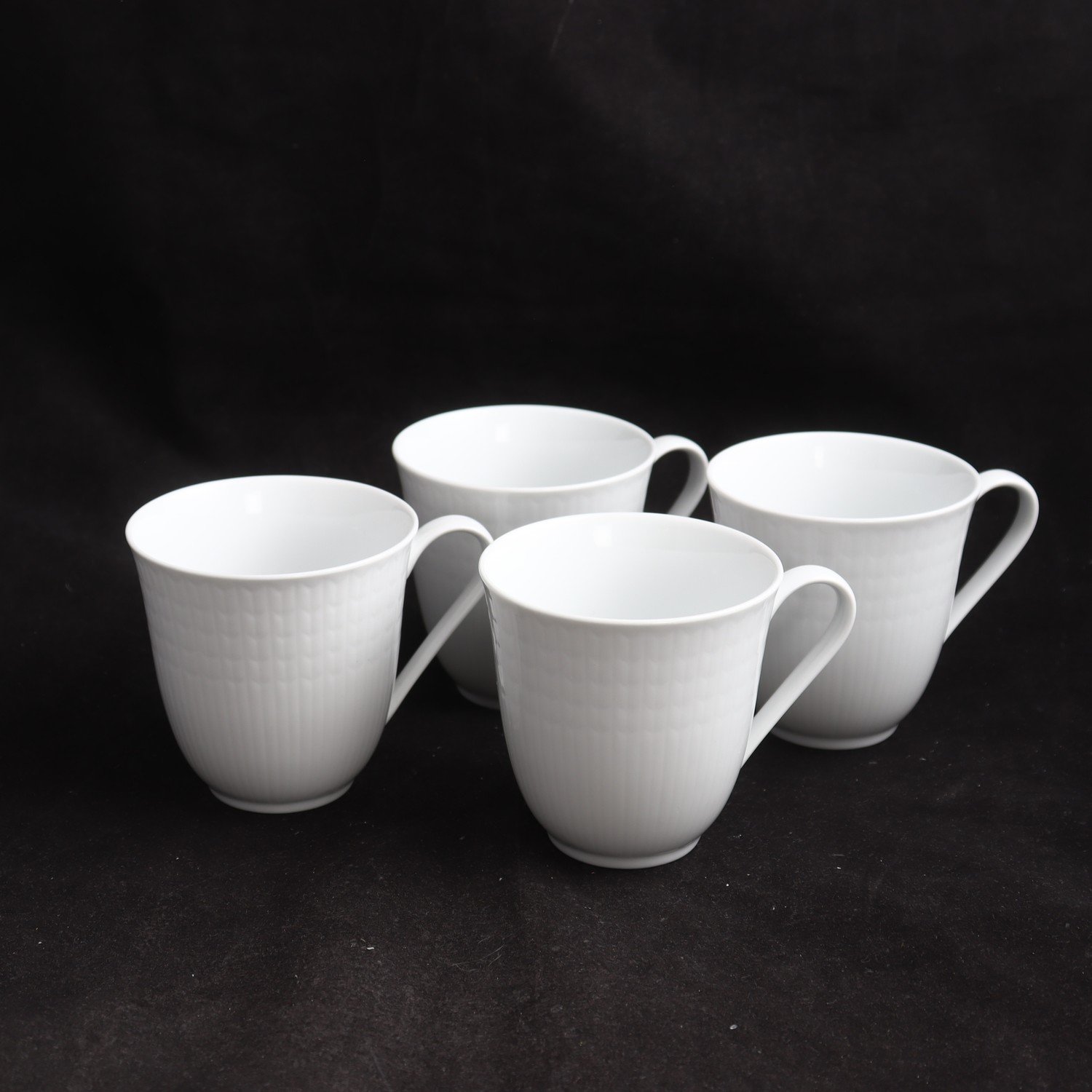 Koppar, porslin, Swedish Grace, Louise Adelborg, Rörstrand, 4 st