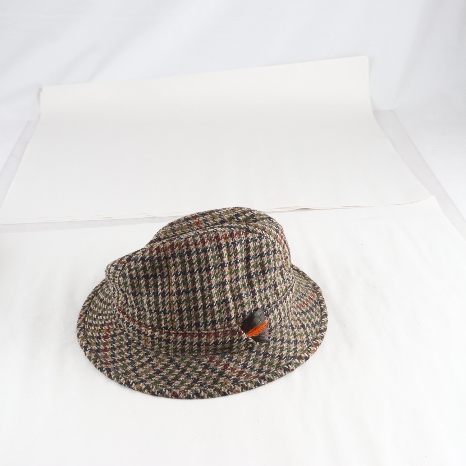 Hatt, Christys’, vintage, 100% ull, stl. 56